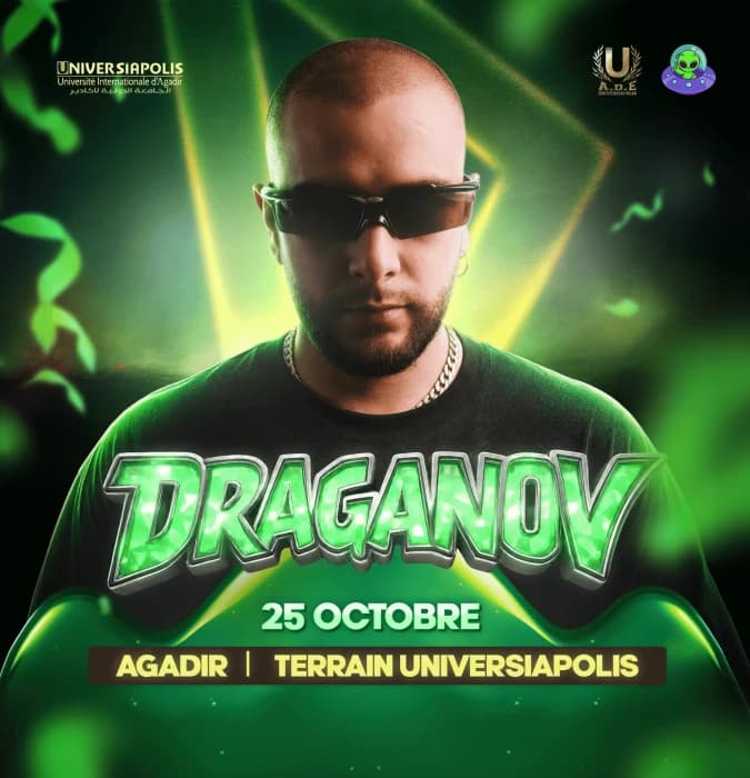 DRAGANOV Live in Agadir — October 25, 2026