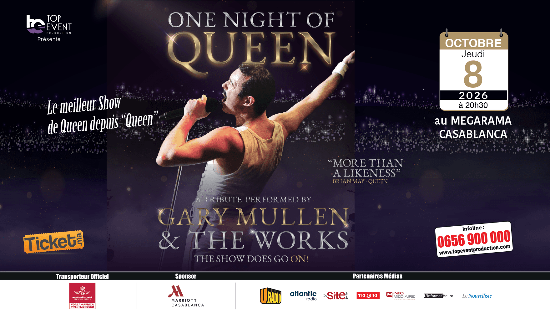 ONE NIGHT OF QUEEN 08/10