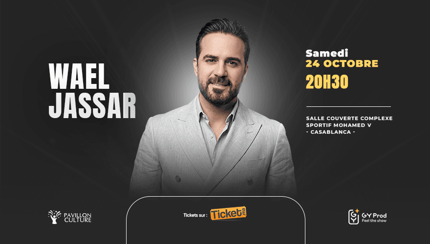 Wael Jassar en Concert à Casablanca