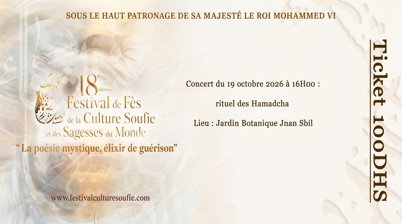 Concert : rituel des Hamadcha