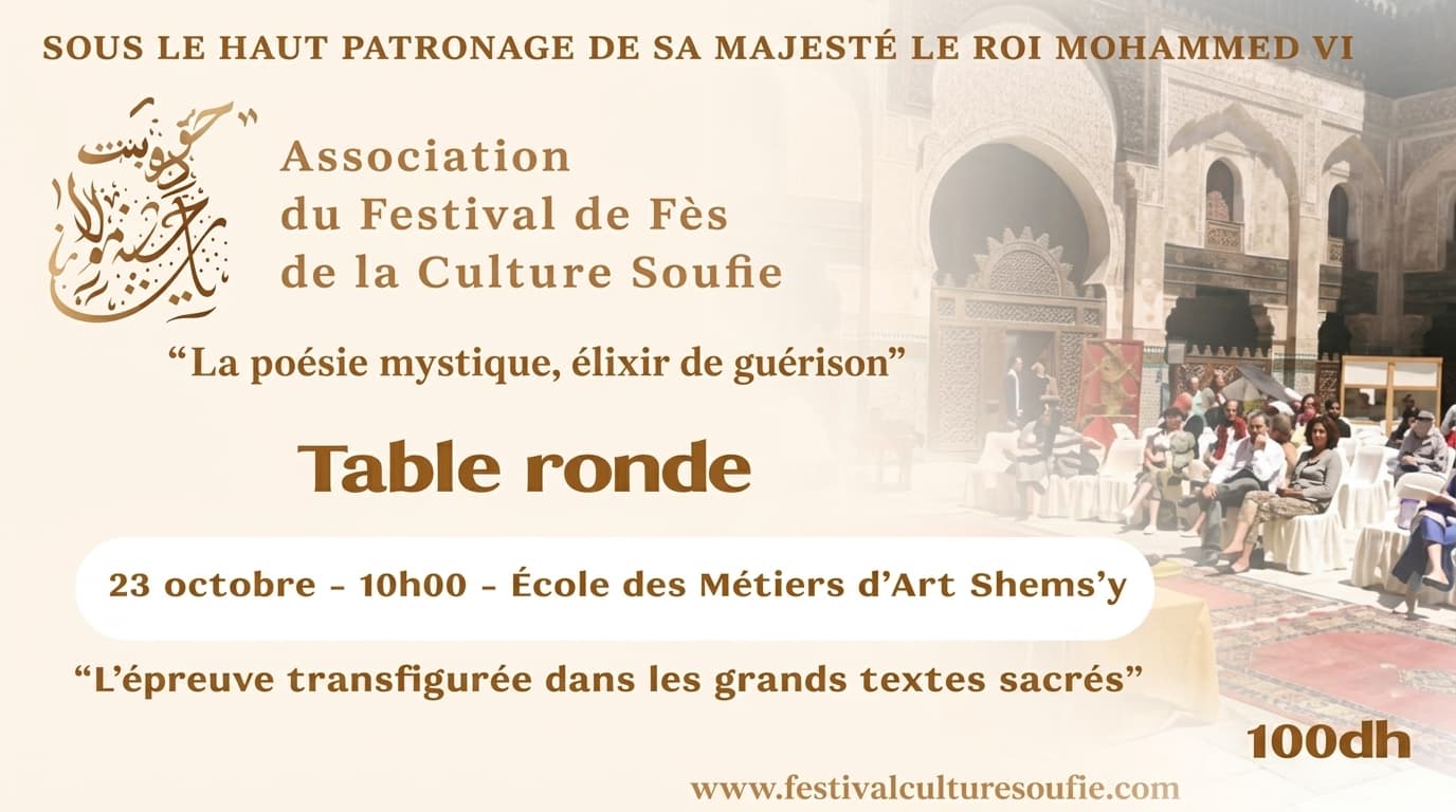 Table ronde : Table ronde : “L’épreuve transfigurée dans les grands textes sacrés”