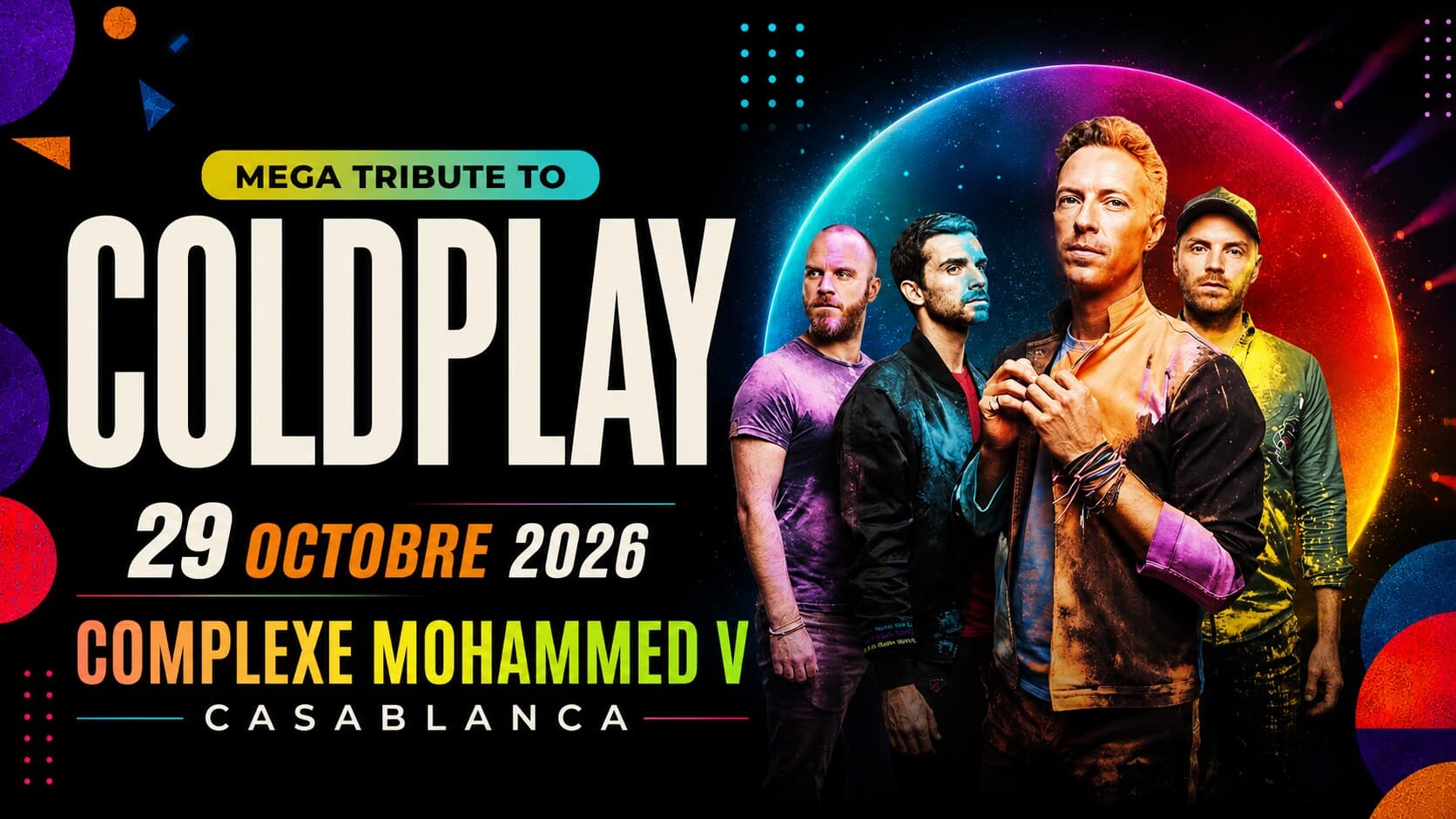 Concert-hommage Coldplay Tribute — A Sky Full of Stars