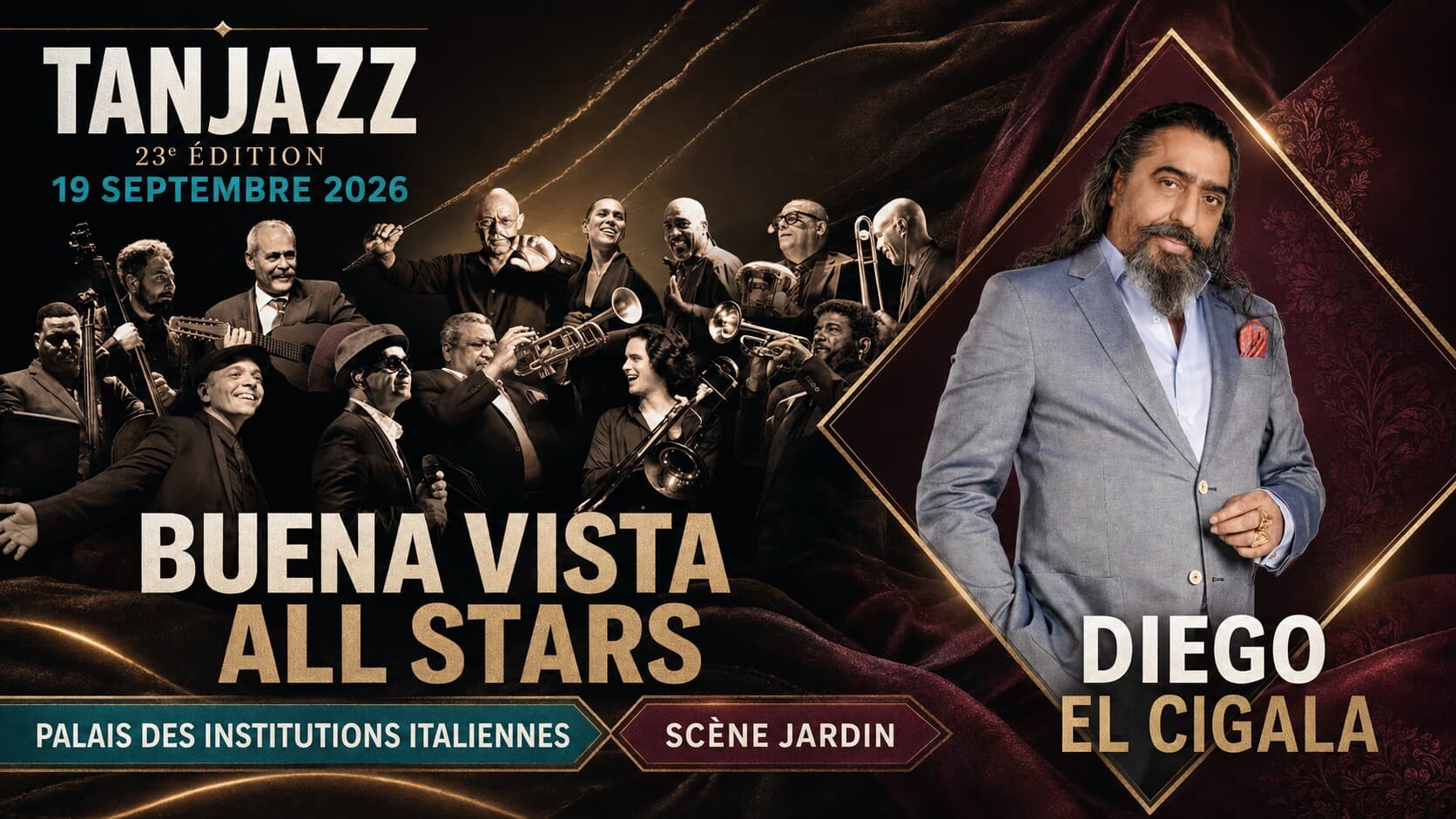 Tanjazz 2026 : Buena Vista All Stars-Diego El Cigala