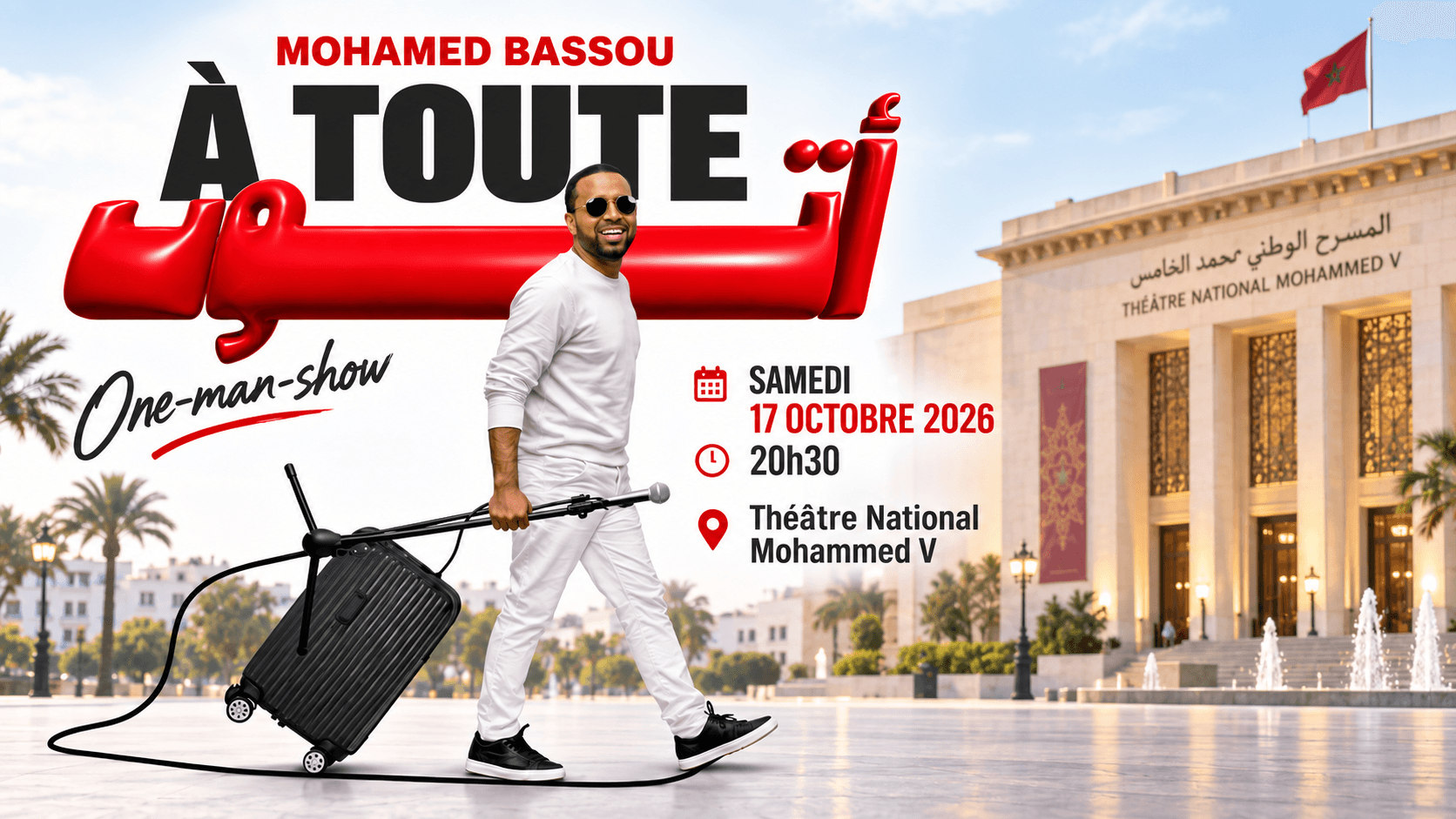 Mohamed Bassou One-man-show — À Toute