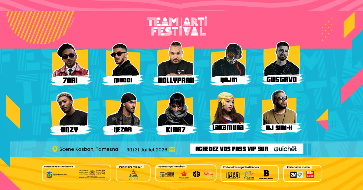 TEAM'ARTI FESTIVAL 2026 à TAMESNA