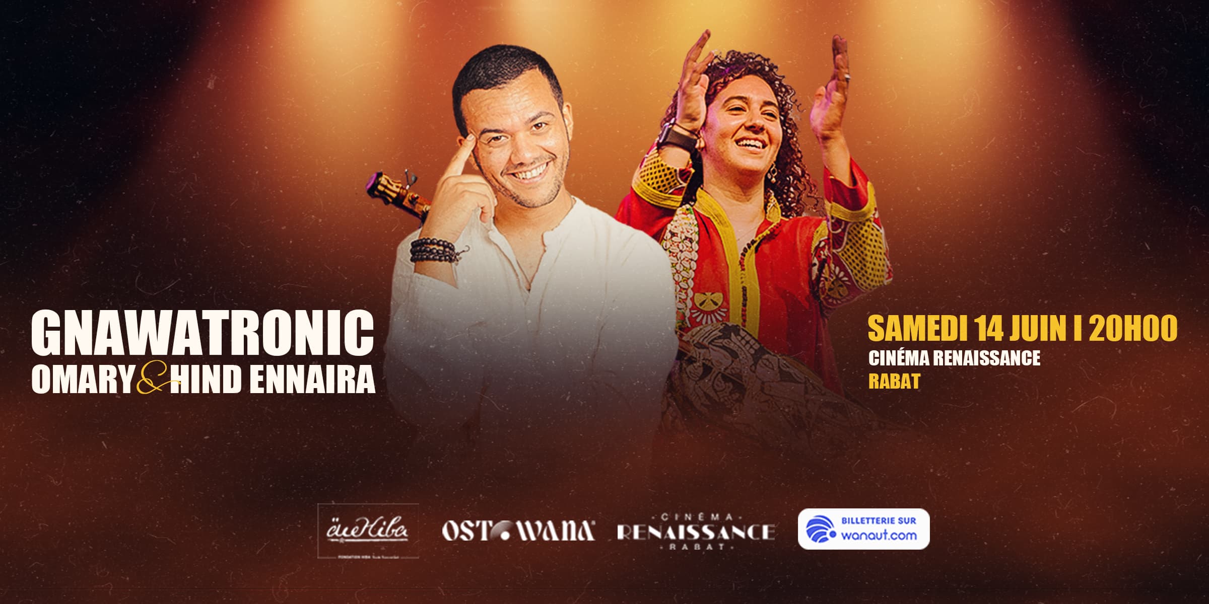 Quand l’électro rencontre la tradition : Omary x Hind Ennaira en live à Rabat !