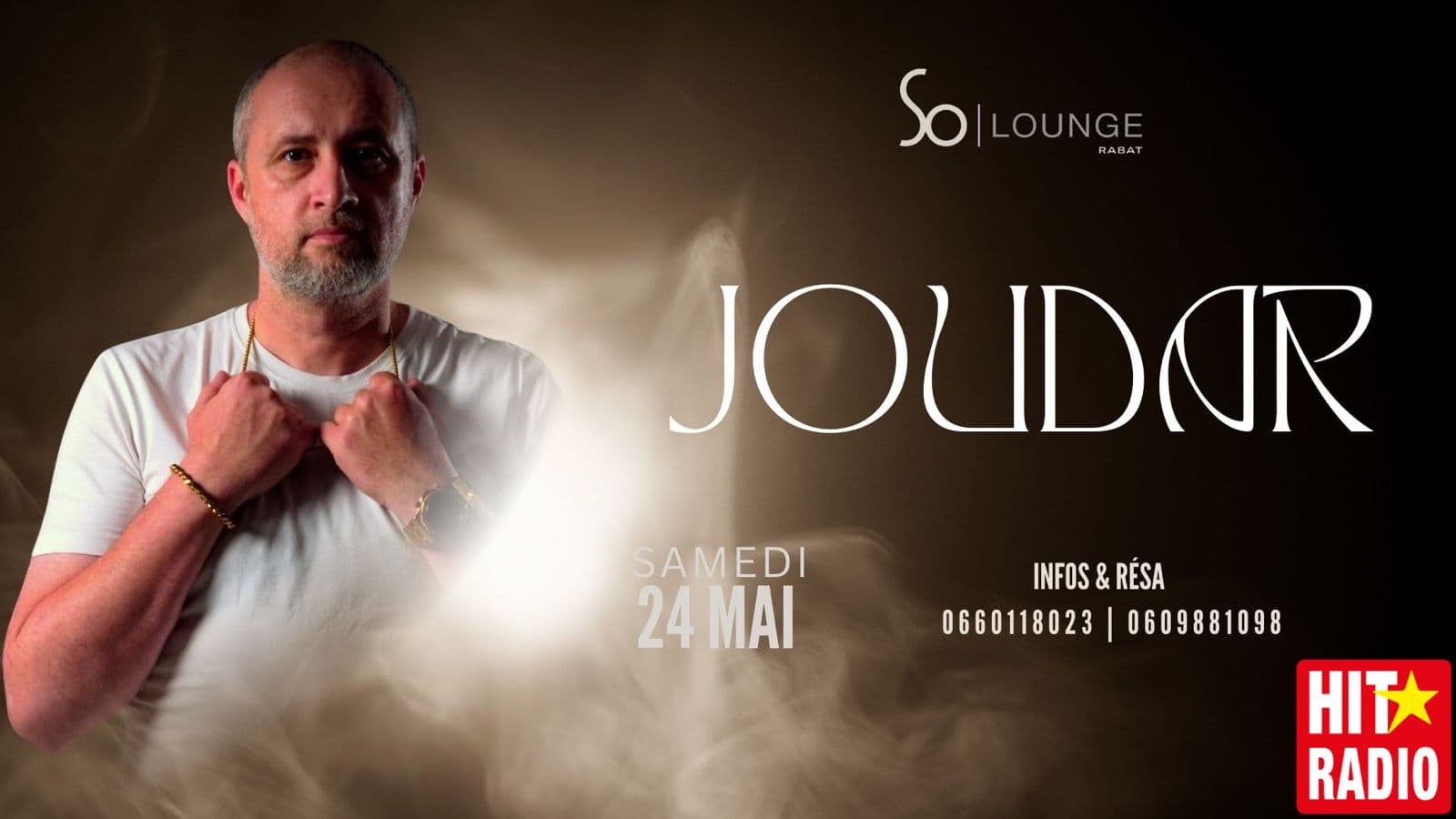 DJ JOUDAR en live au Sofitel Rabat – Le 24 mai 2025