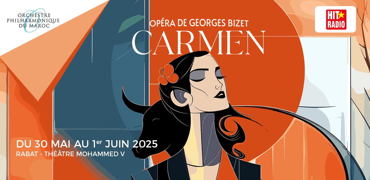 Carmen, l’Opéra de Bizet fait vibrer Rabat du 30 mai au 1er juin !