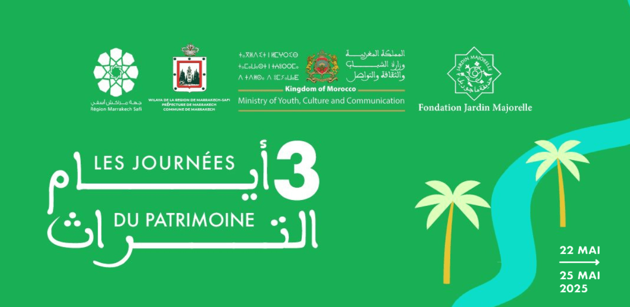 Les Journées du Patrimoine de Marrakech reviennent pour une 3ᵉ édition du 22 au 25 mai 2025