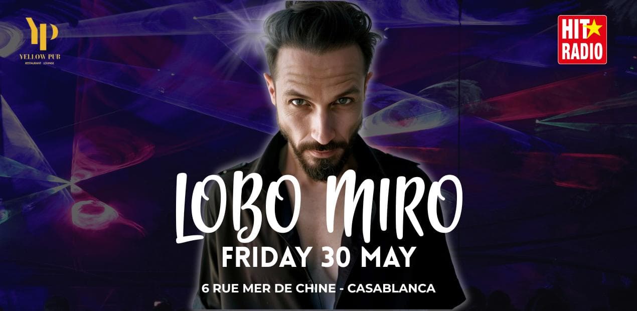 Lobo Miro en live le vendredi 30 mai au Yellow Pub Casablanca