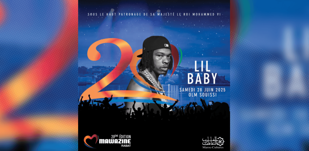 LIL BABY À OLM SOUISSI : LE RAP US EN FORCE POUR CLÔTURER LE FESTIVAL MAWAZINE 2025