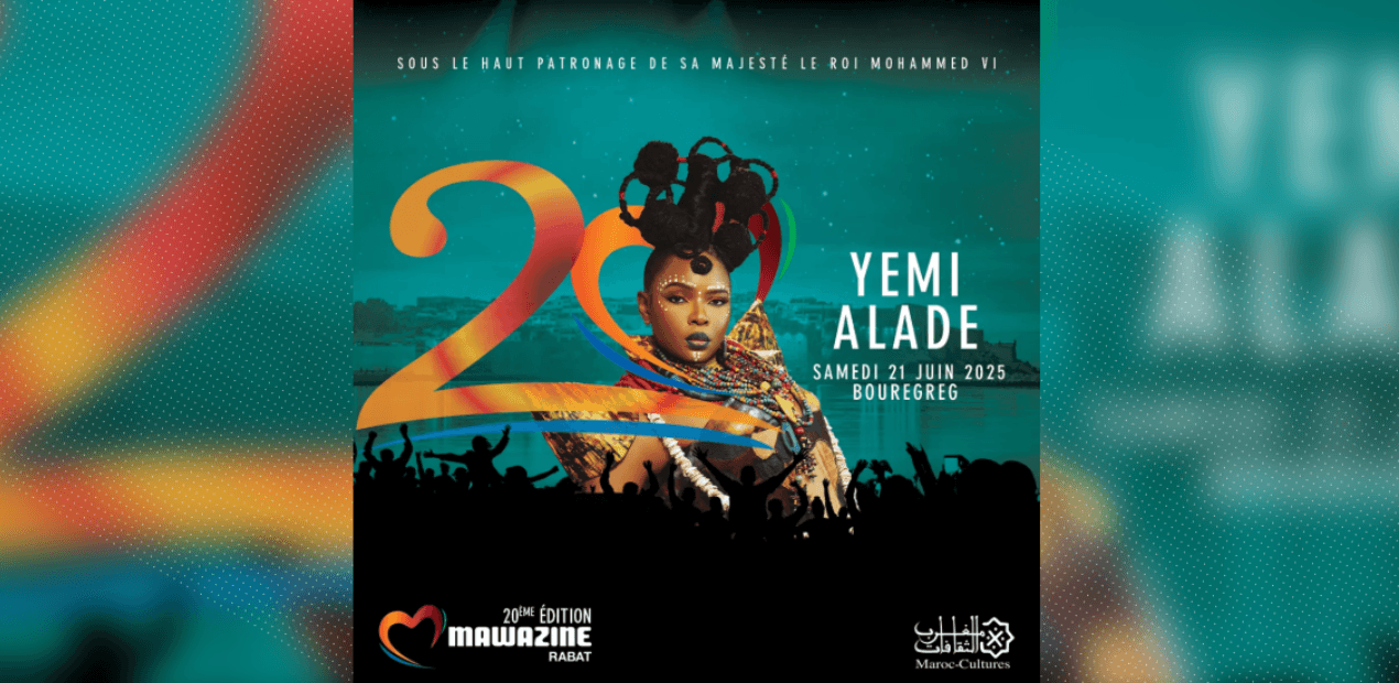 YEMI ALADE À BOUREGREG : LA REINE DE L’AFROPOP MET LE FEU POUR LE FESTIVALMAWAZINE 2025