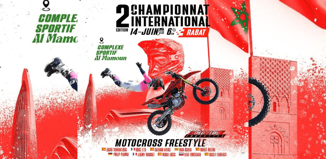 Championnat International de Motocross Freestyle 2025 : Adrénaline Pure à Rabat !
