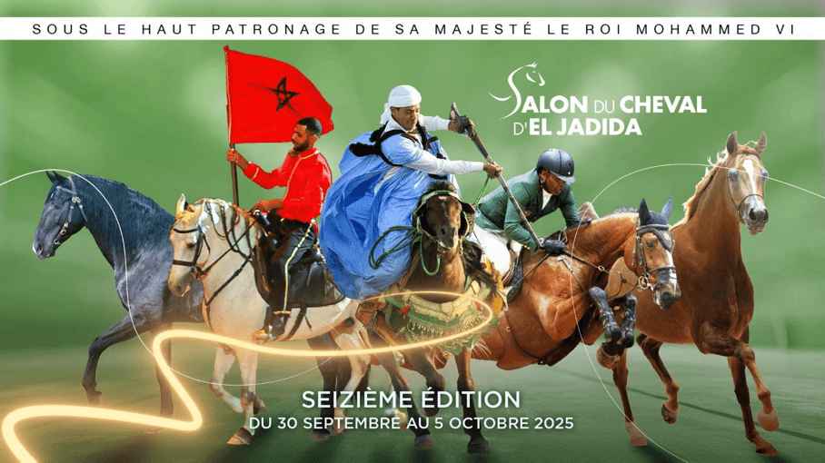 Les préparatifs s’intensifient pour la 16ᵉ édition du Salon du Cheval d’El Jadida