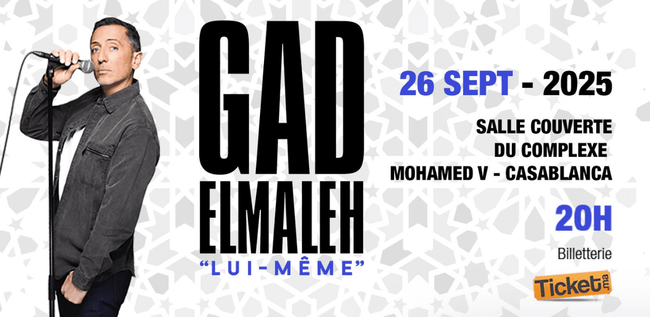 Gad Elmaleh de retour à Casablanca avec son nouveau spectacle « Lui-Même »