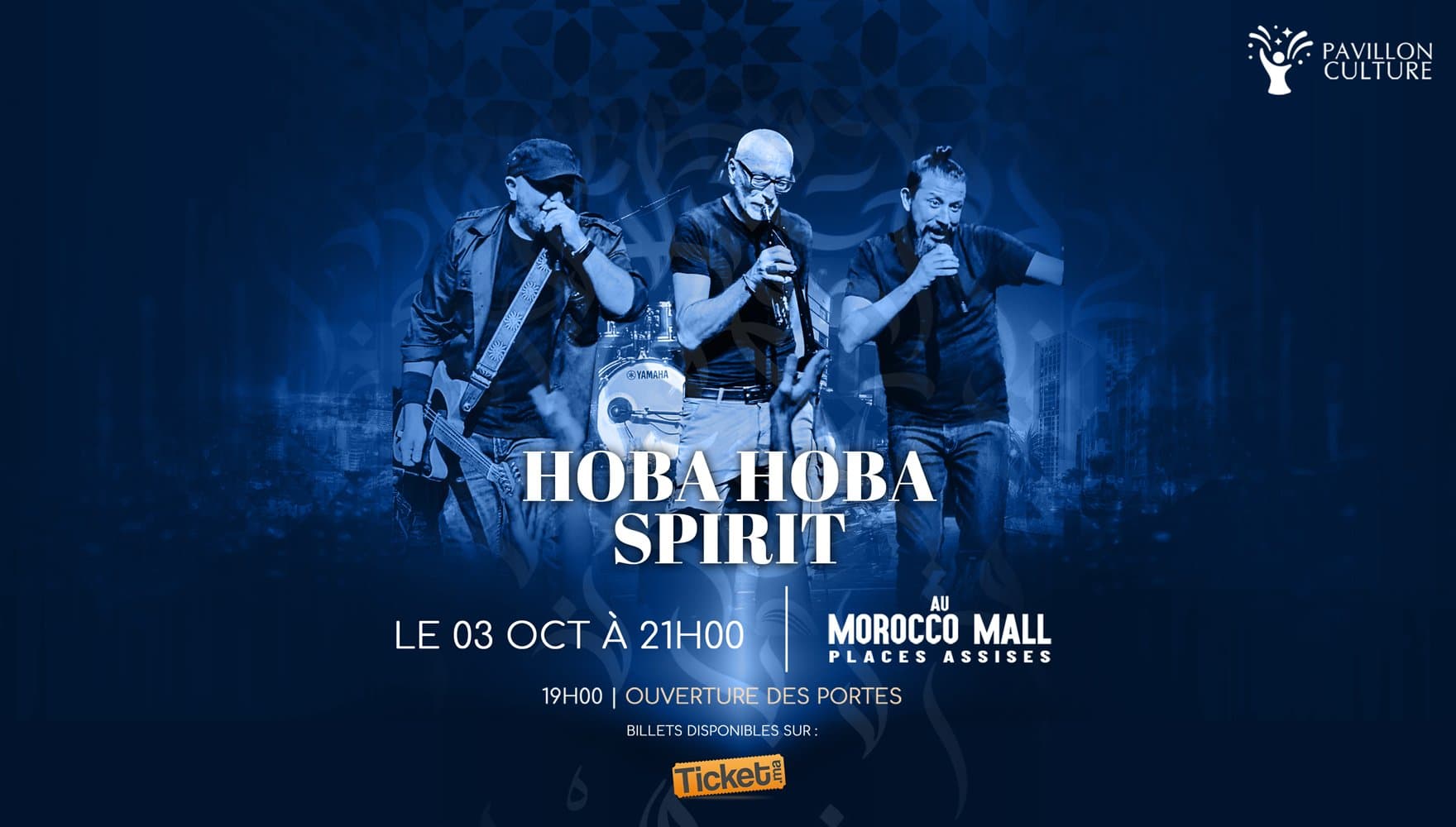 Hoba Hoba Spirit en concert à Casablanca – Morocco Mall, le 3 octobre 2025