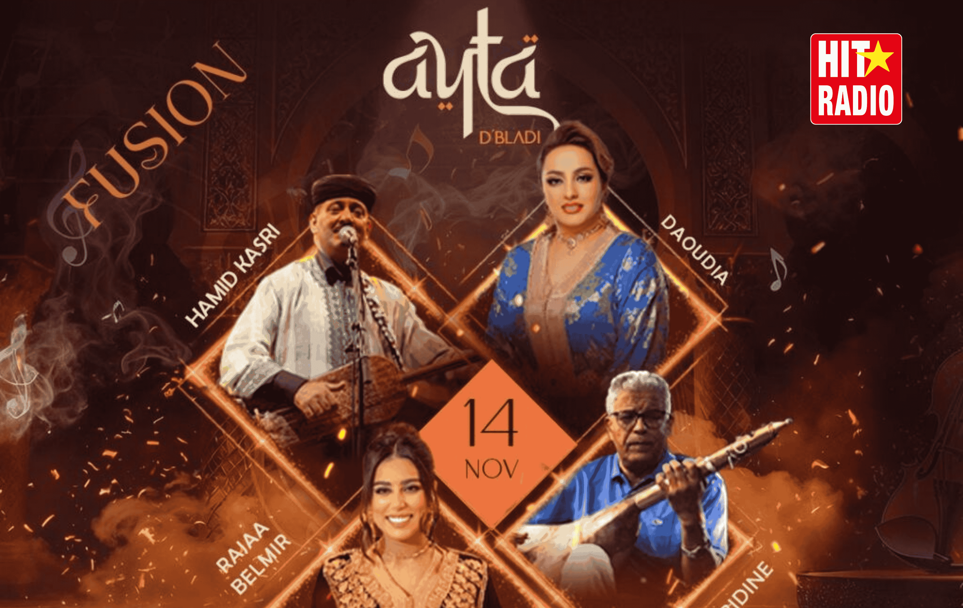 Ayta D’Bladi – Soirée du 14 novembre : une fusion entre racines et modernité à Casablanca
