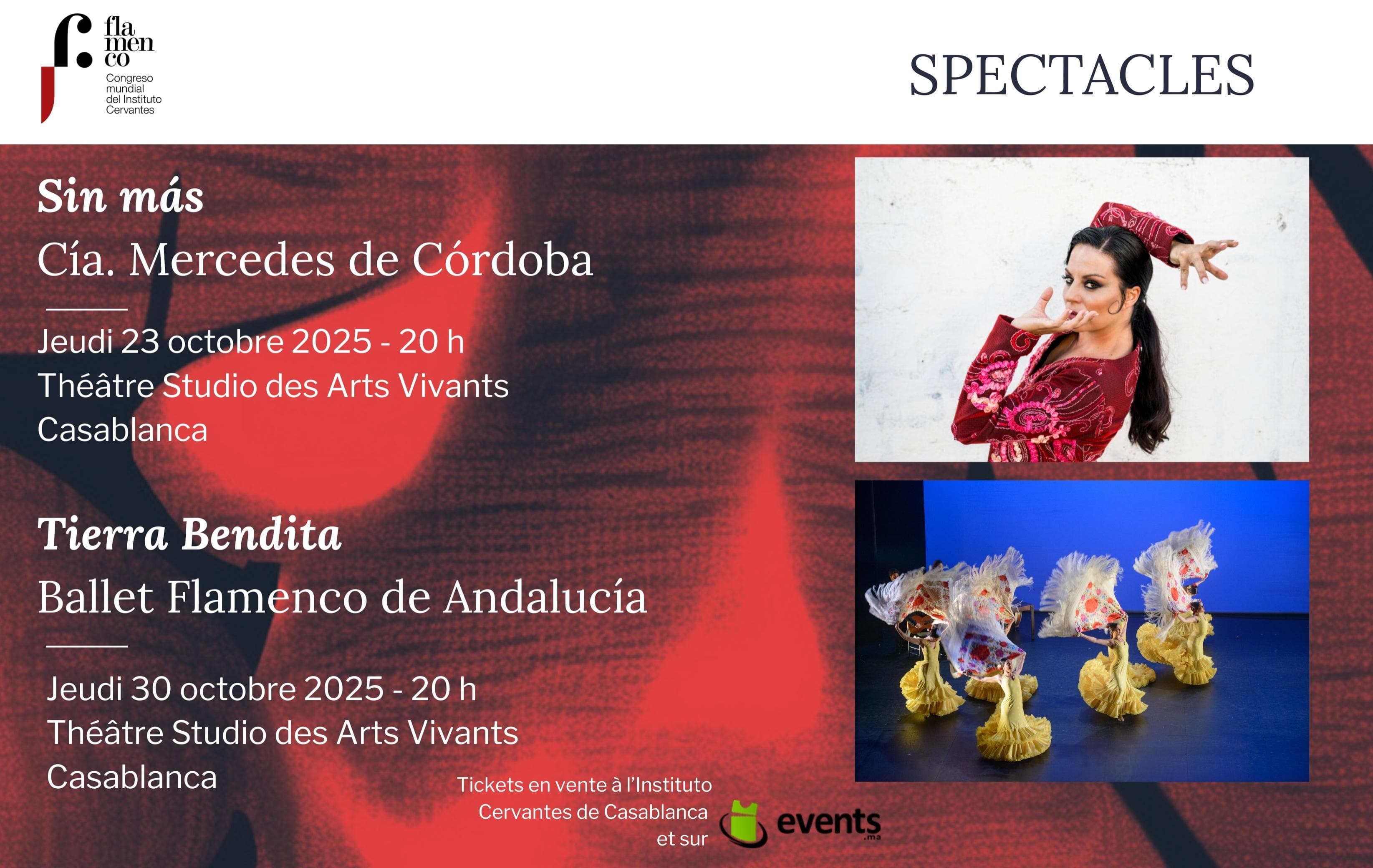 Flamenco 2025 Cervantes Casablanca