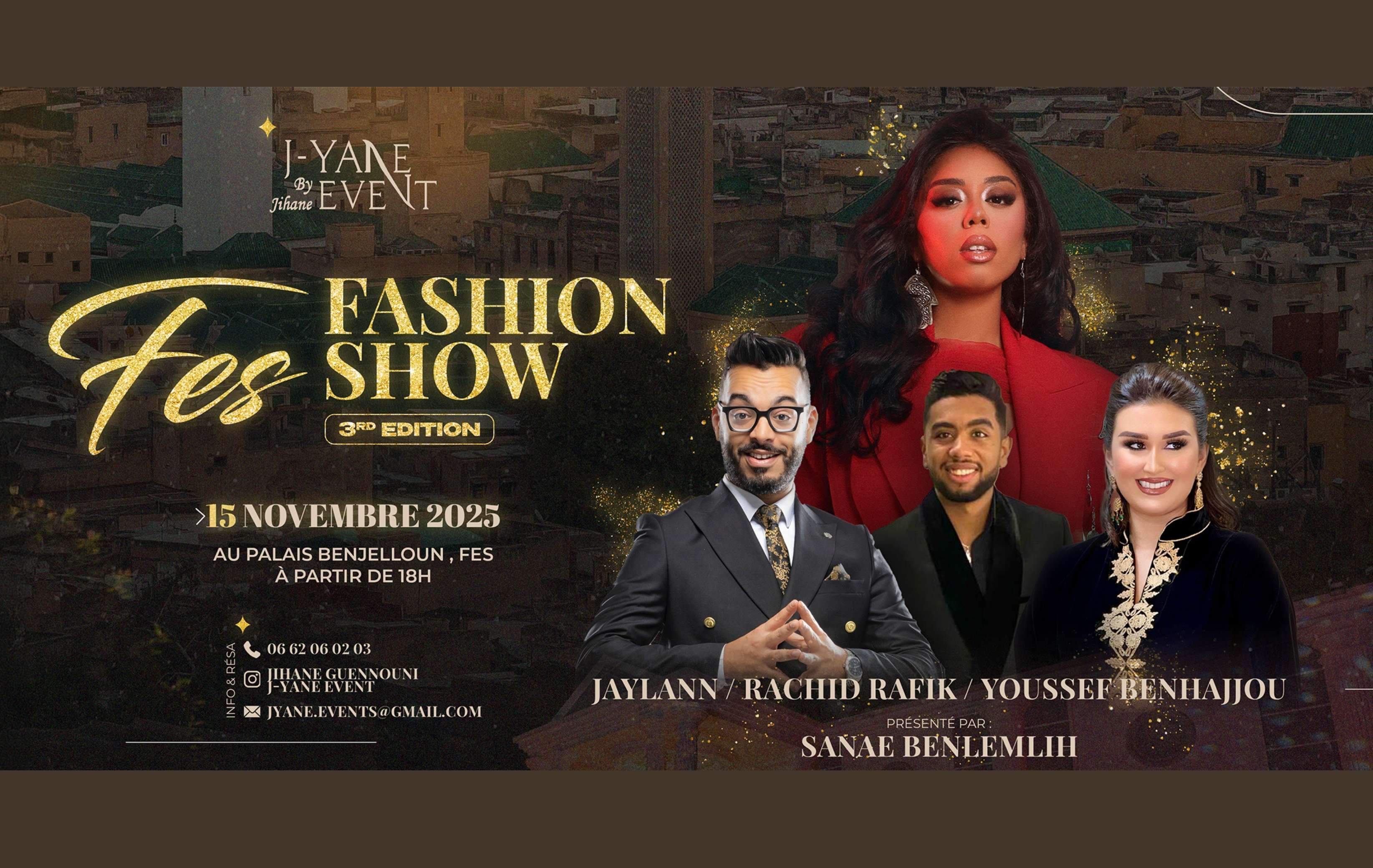 Fès Fashion Show 2025 : un voyage au cœur de la mode et de l’élégance marocaine