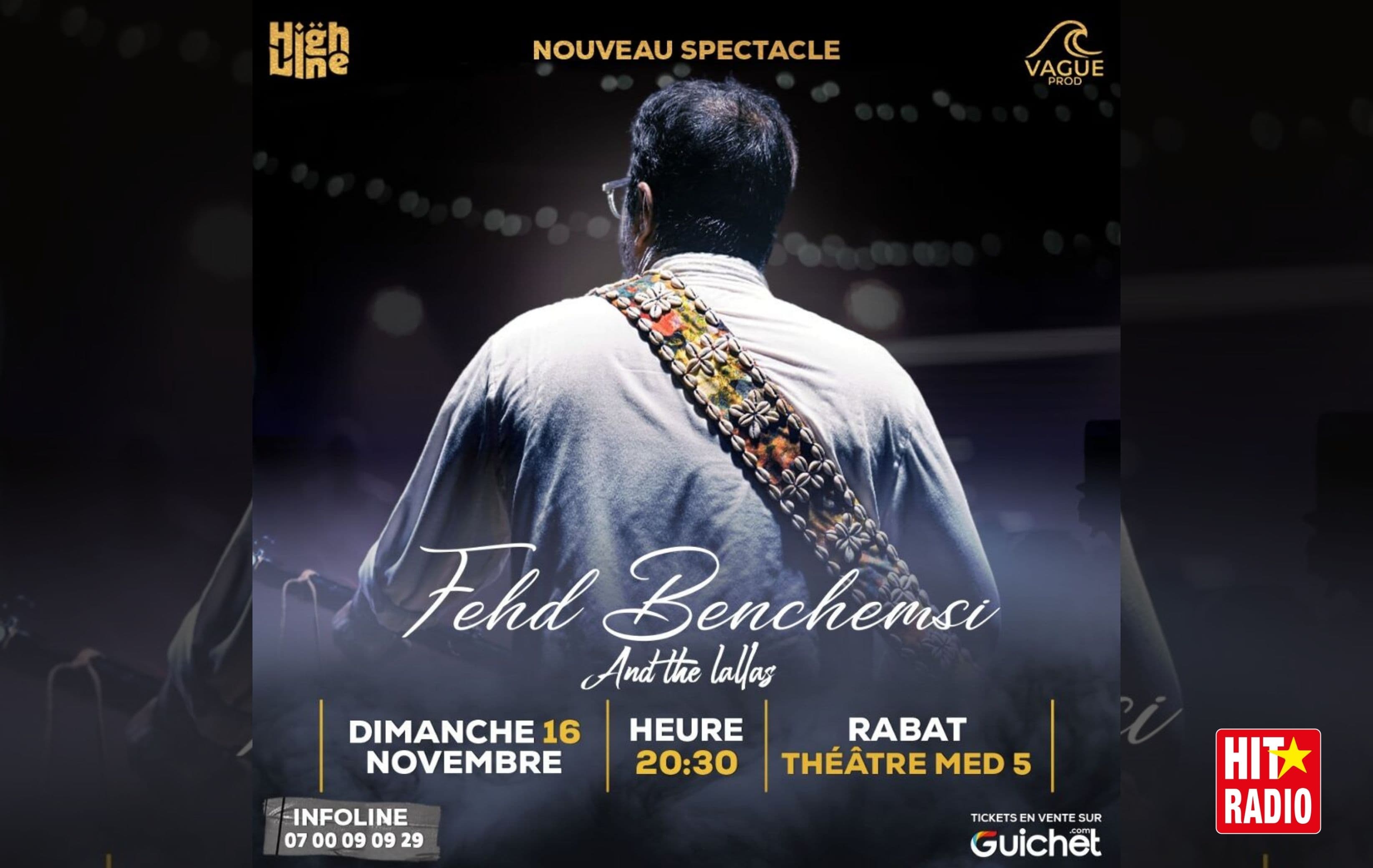 Fehd Benchemsi and the Lallas en concert à Rabat : un nouveau spectacle à ne pas manquer au Théâtre Mohammed V