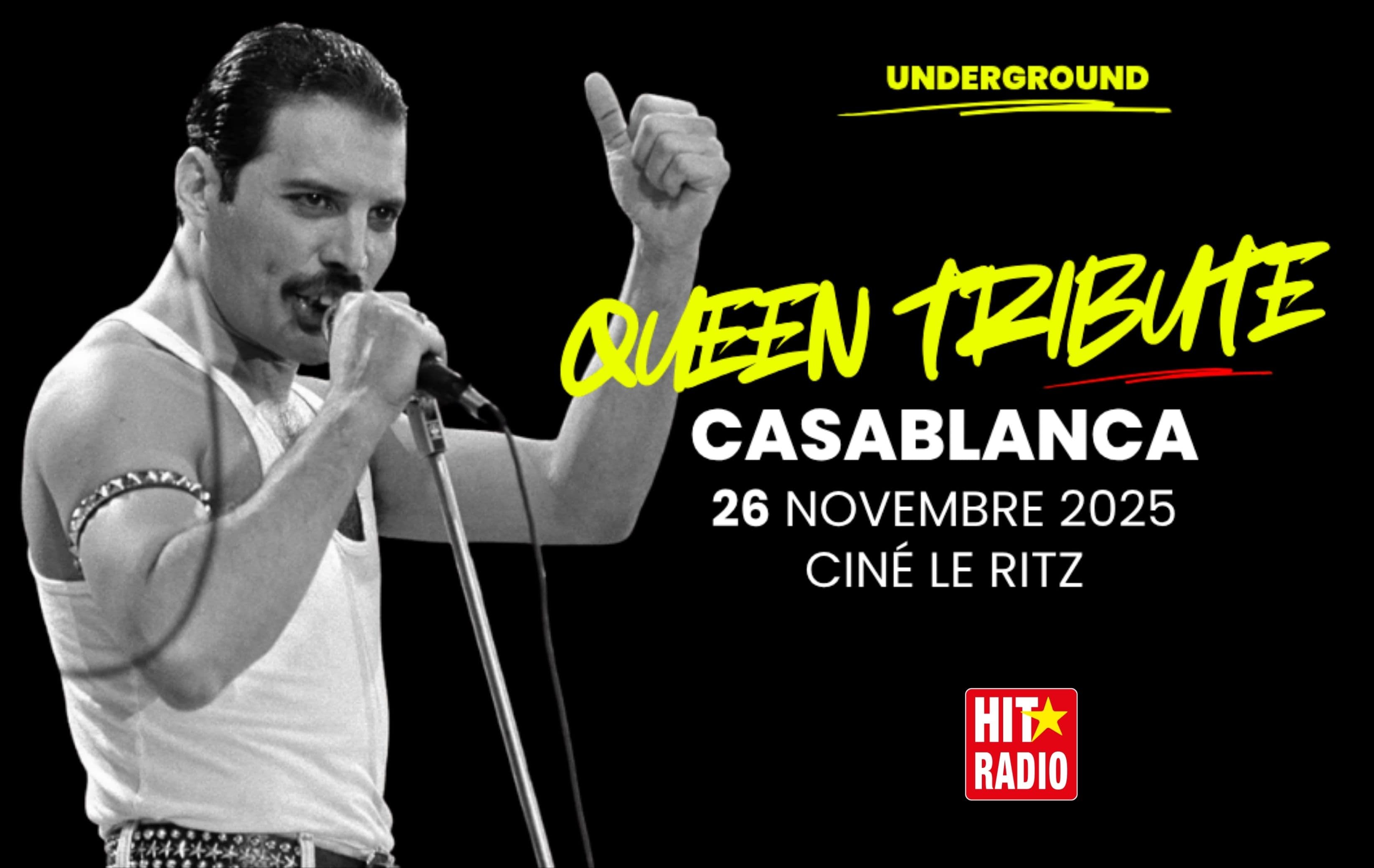 QUEEN TRIBUTE – CASABLANCA : Un Hommage Électrisant à Freddie Mercury