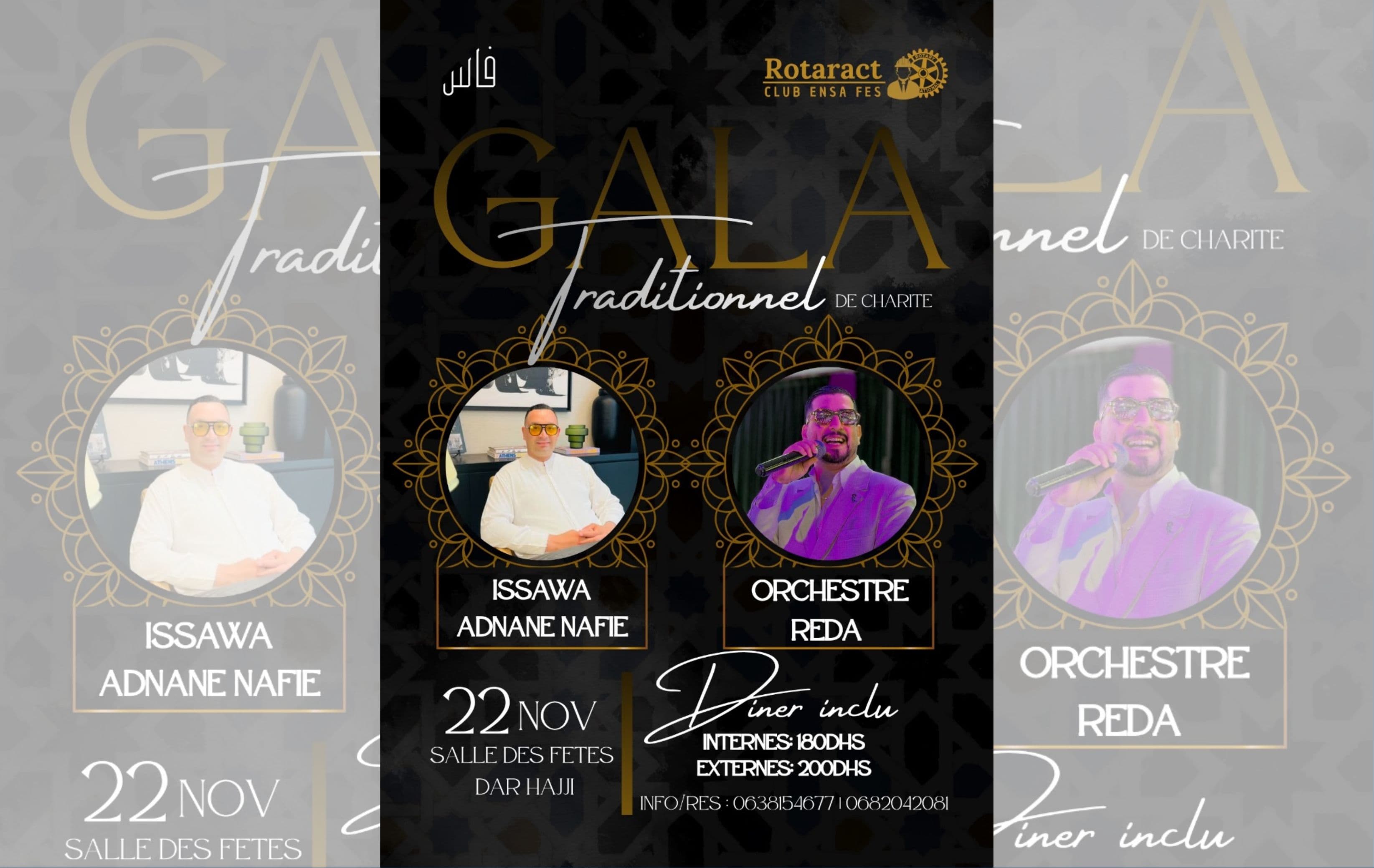 Le Gala Rotaract ENSA Fès : une 4ᵉ édition dédiée à la jeunesse engagée et à la solidarité