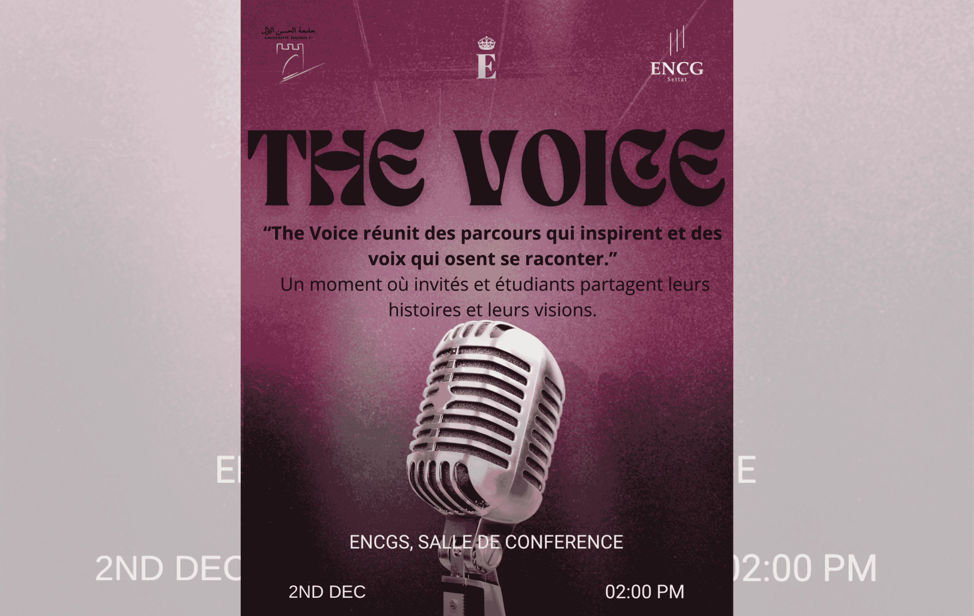 THE VOICE - Donner la parole, libérer les histoires et inspirer une génération