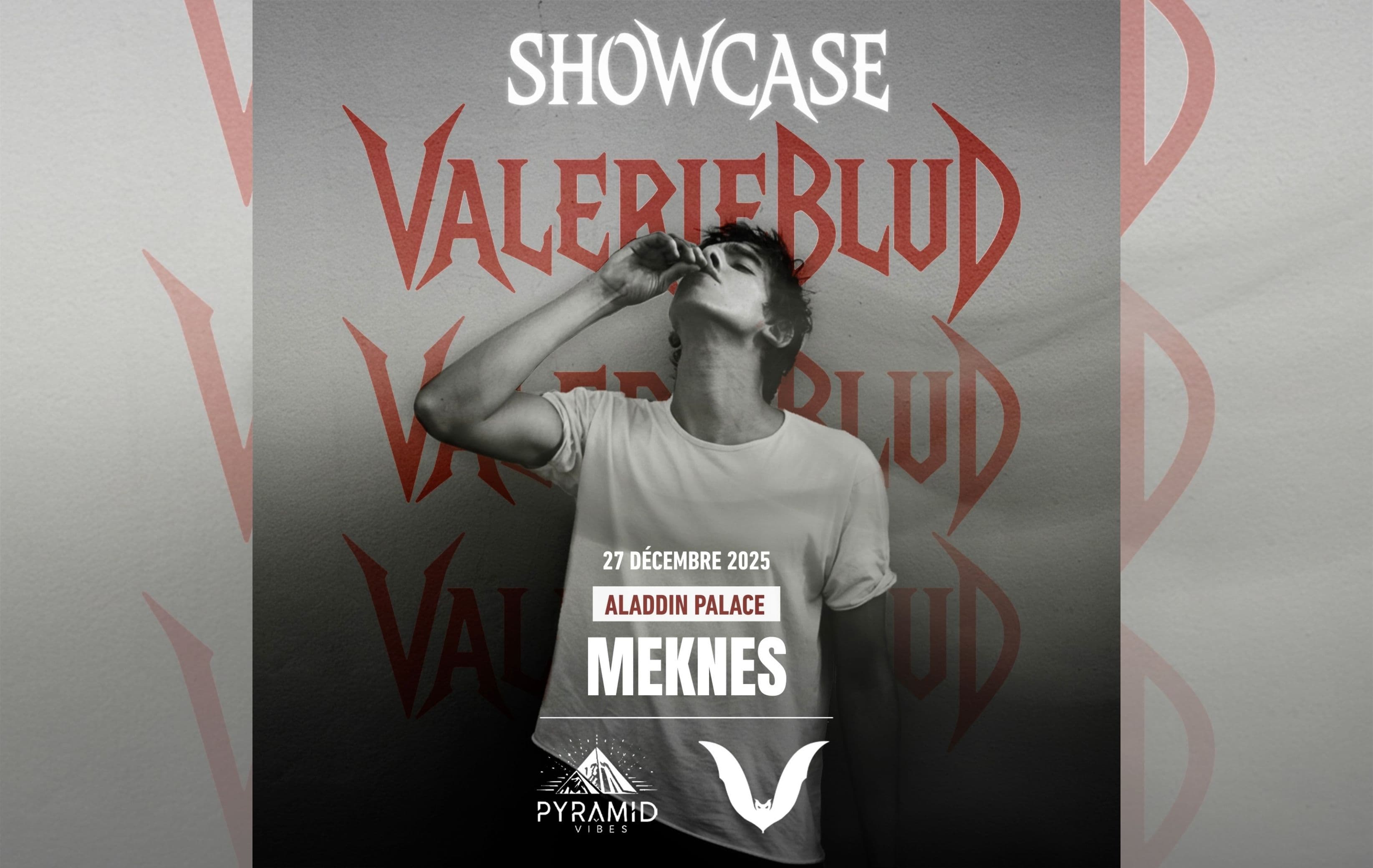 Meknès accueille un événement majeur dédié à la culture urbaine : Valerieblud en live au Aladdin Palace