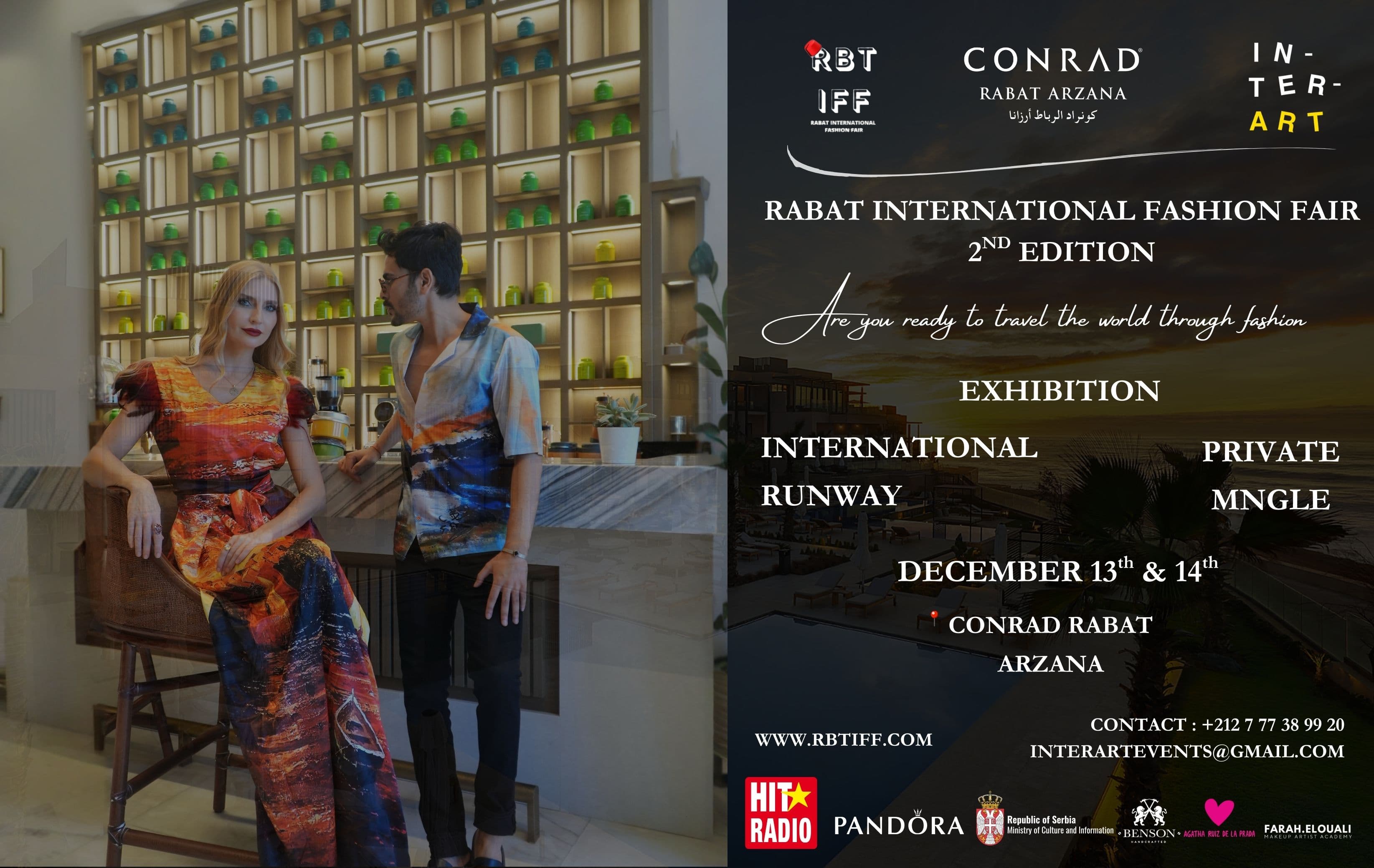 Rabat International Fashion Fair 2nd Edition au Conrad Rabat Arzana