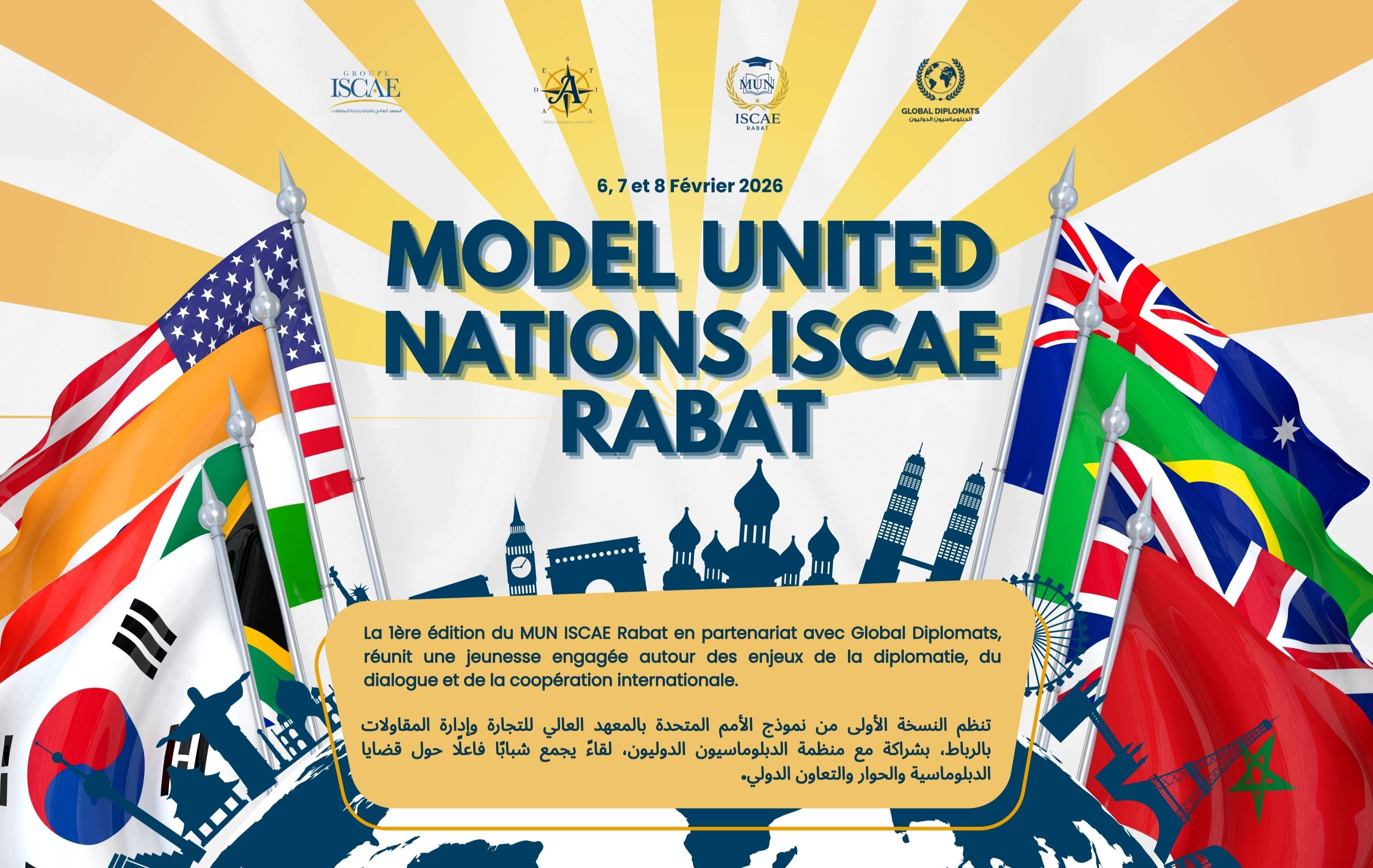 MUN ISCAE Rabat : former une jeunesse engagée à la diplomatie et aux enjeux internationaux