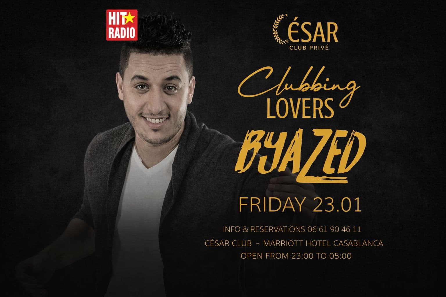 Soirée "Clubbing Lovers Byazed" au César Club Privé
