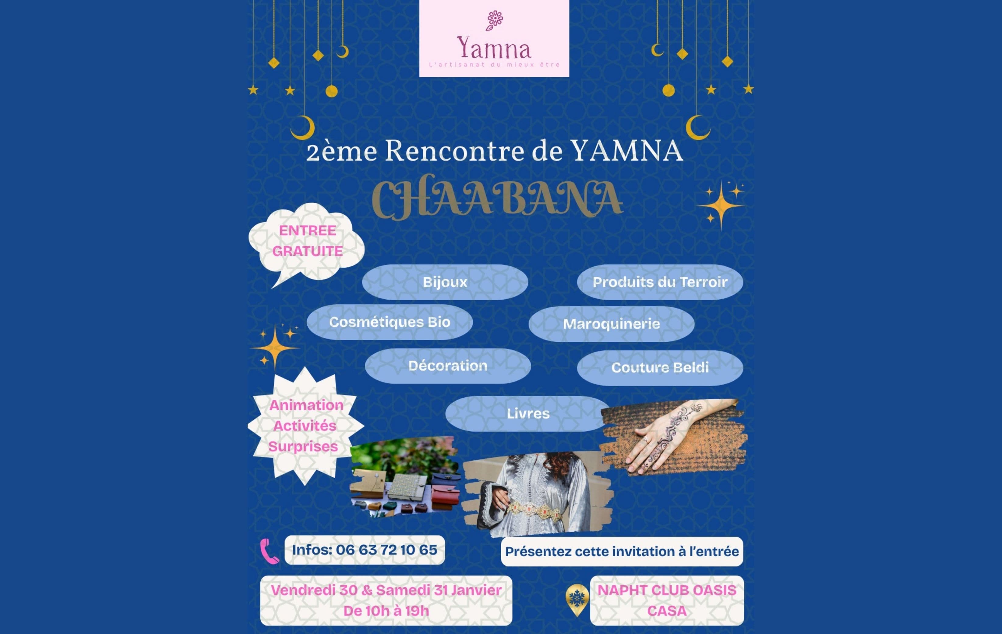 Rencontre CHAABANA | YAMNA – L’artisanat du mieux-être