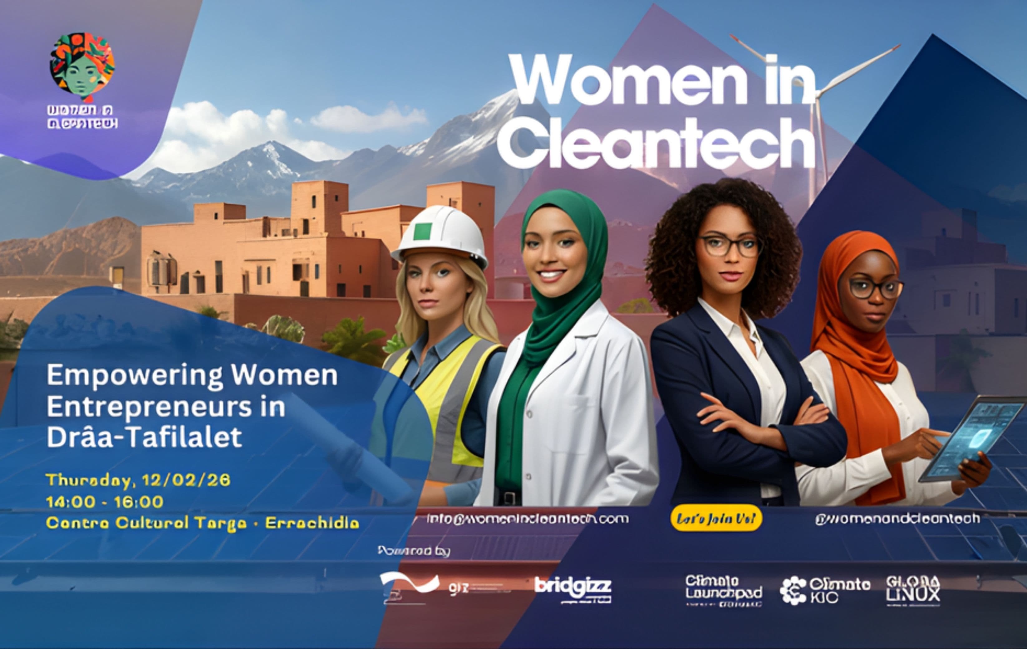 Women in Cleantech : une initiative pour renforcer le leadership féminin dans les technologies vertes au Maroc