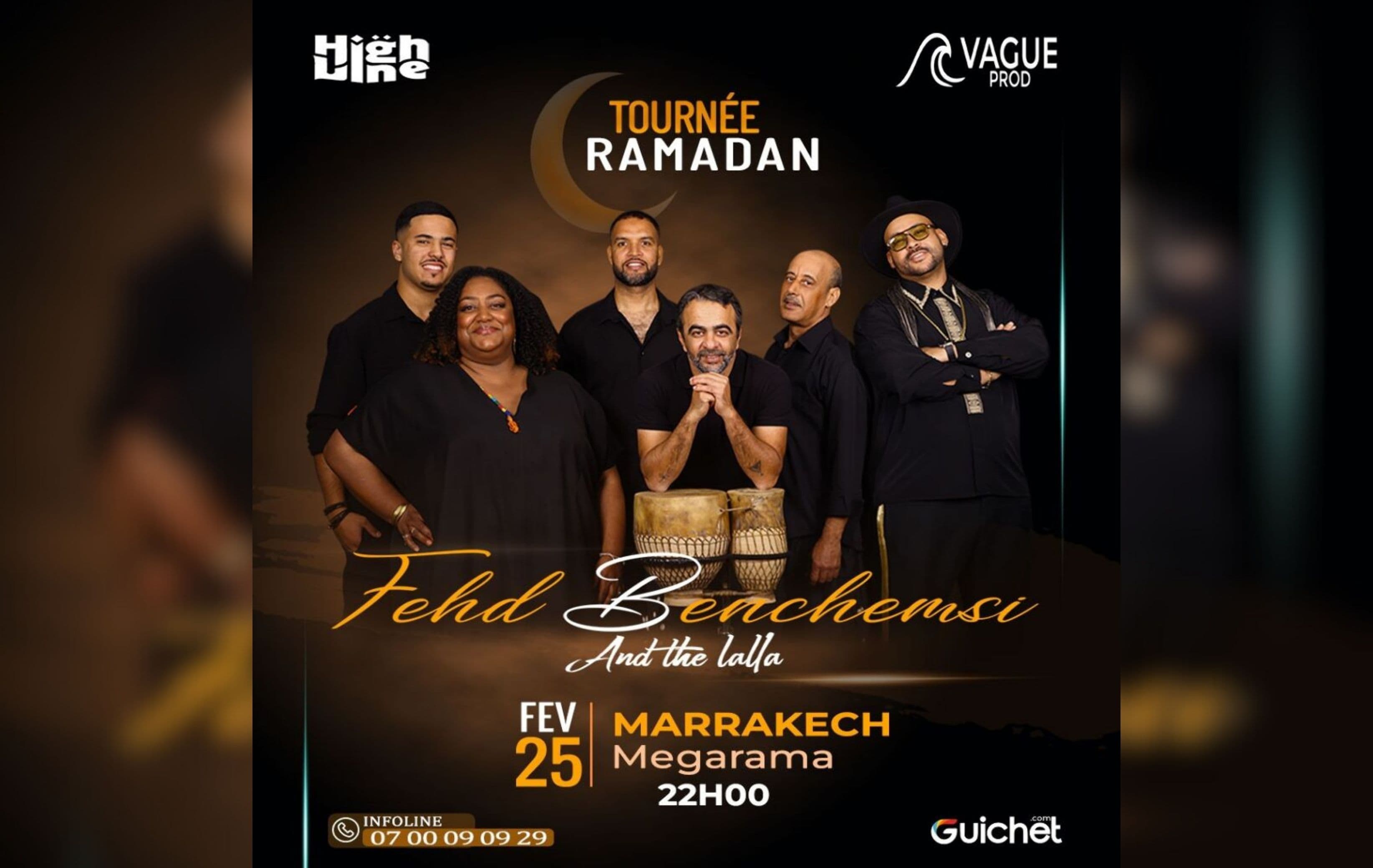 Fehd Benchemsi & The Lalla en concert à Marrakech pour le Ramadan