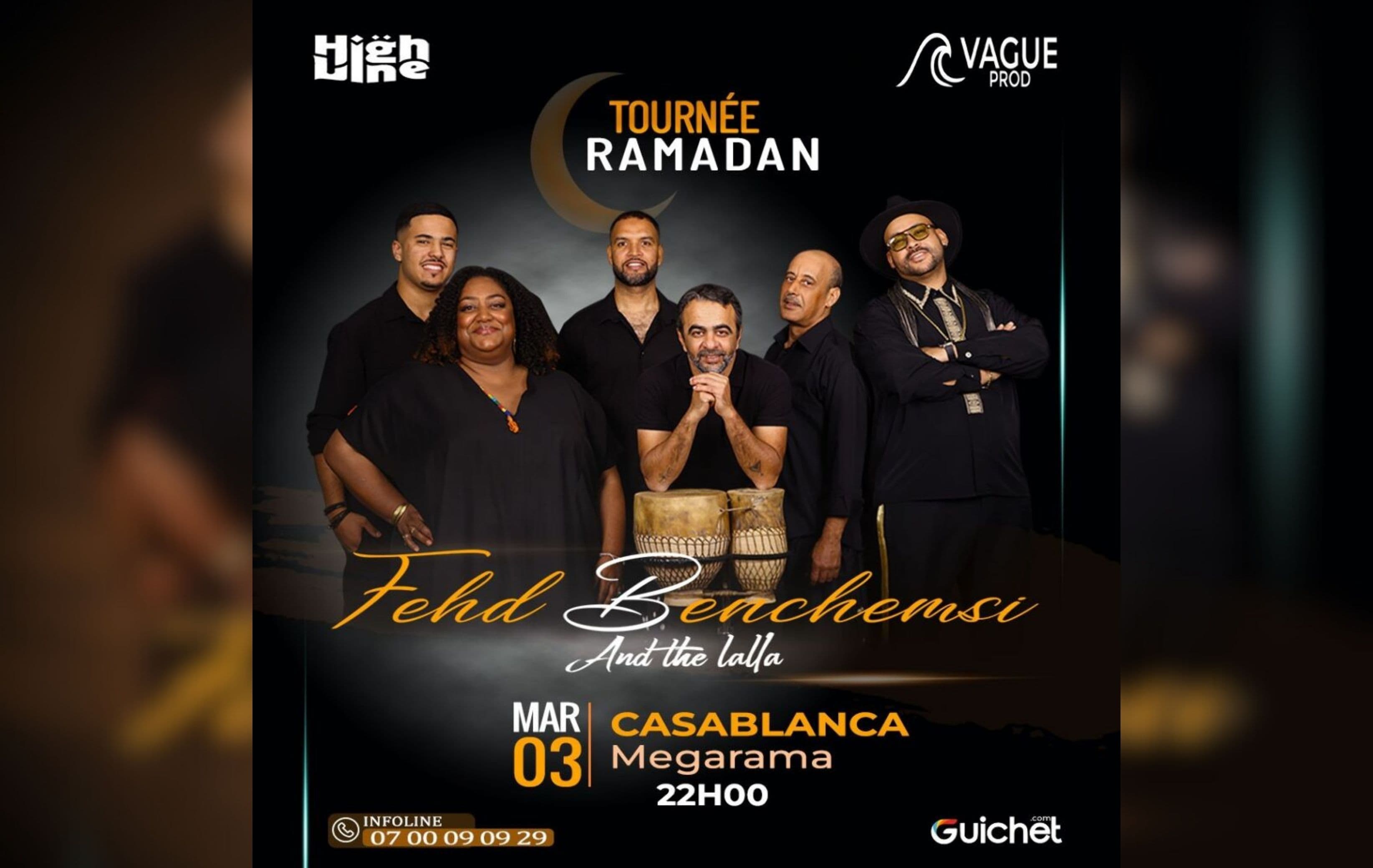 Fehd Benchemsi & The Lalla à Casablanca – Une nuit de musique pendant le Ramadan 2026