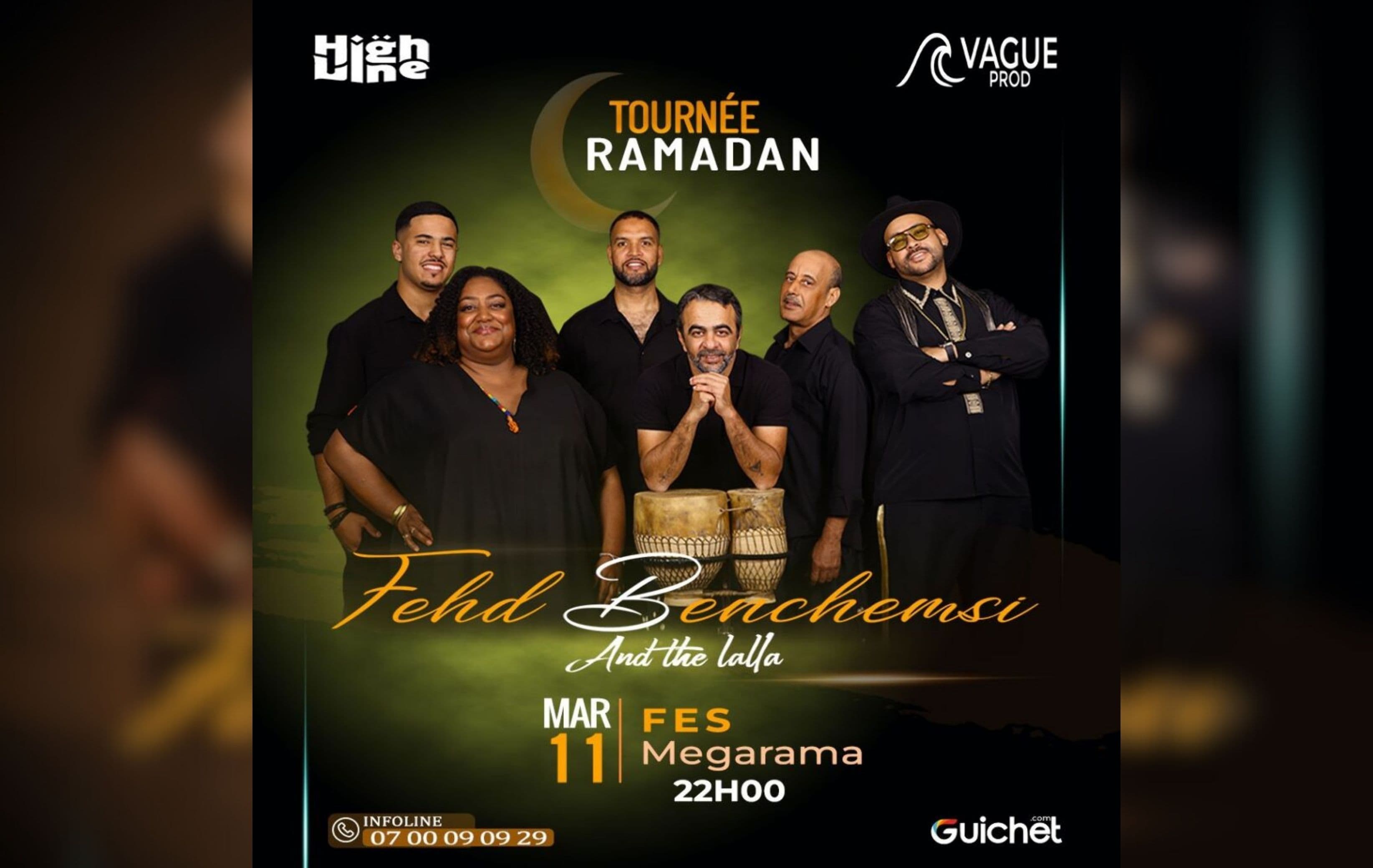 Fehd Benchemsi & The Lalla en concert à Fès – Tournée Ramadan 2026