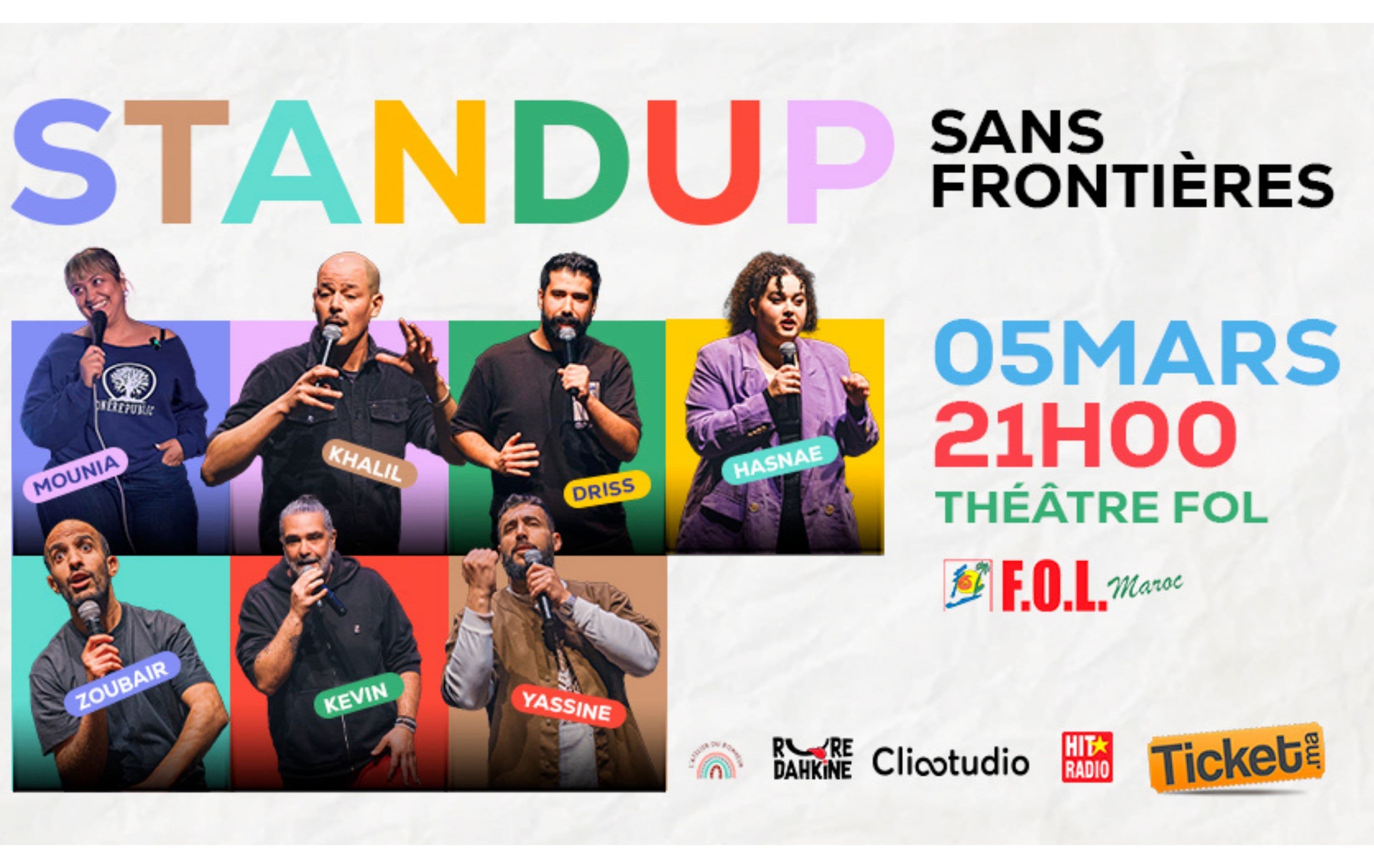 Stand Up Sans Frontières - Mars 2026