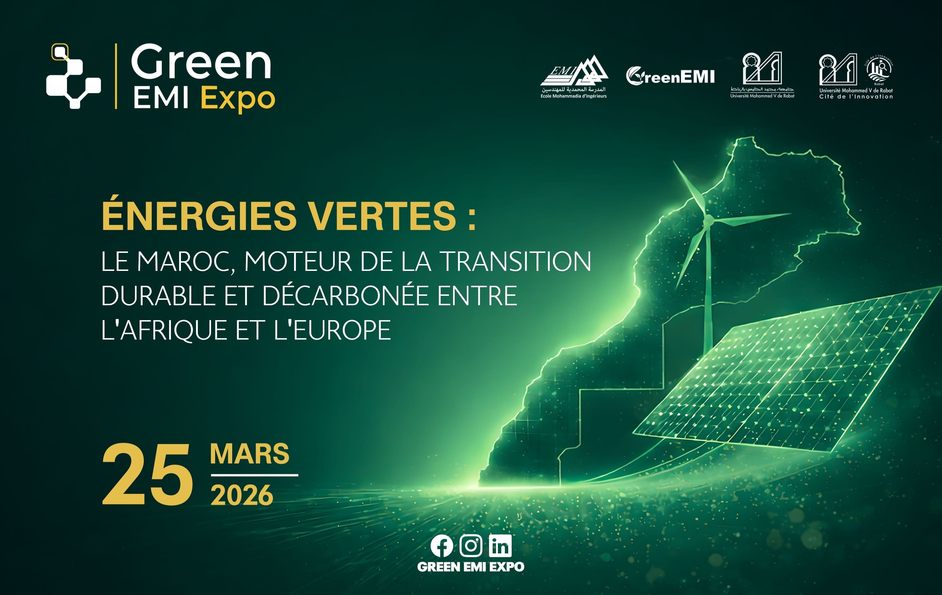Green EMI Expo 2026 : l’innovation verte au cœur de l’École Mohammadia d’Ingénieurs