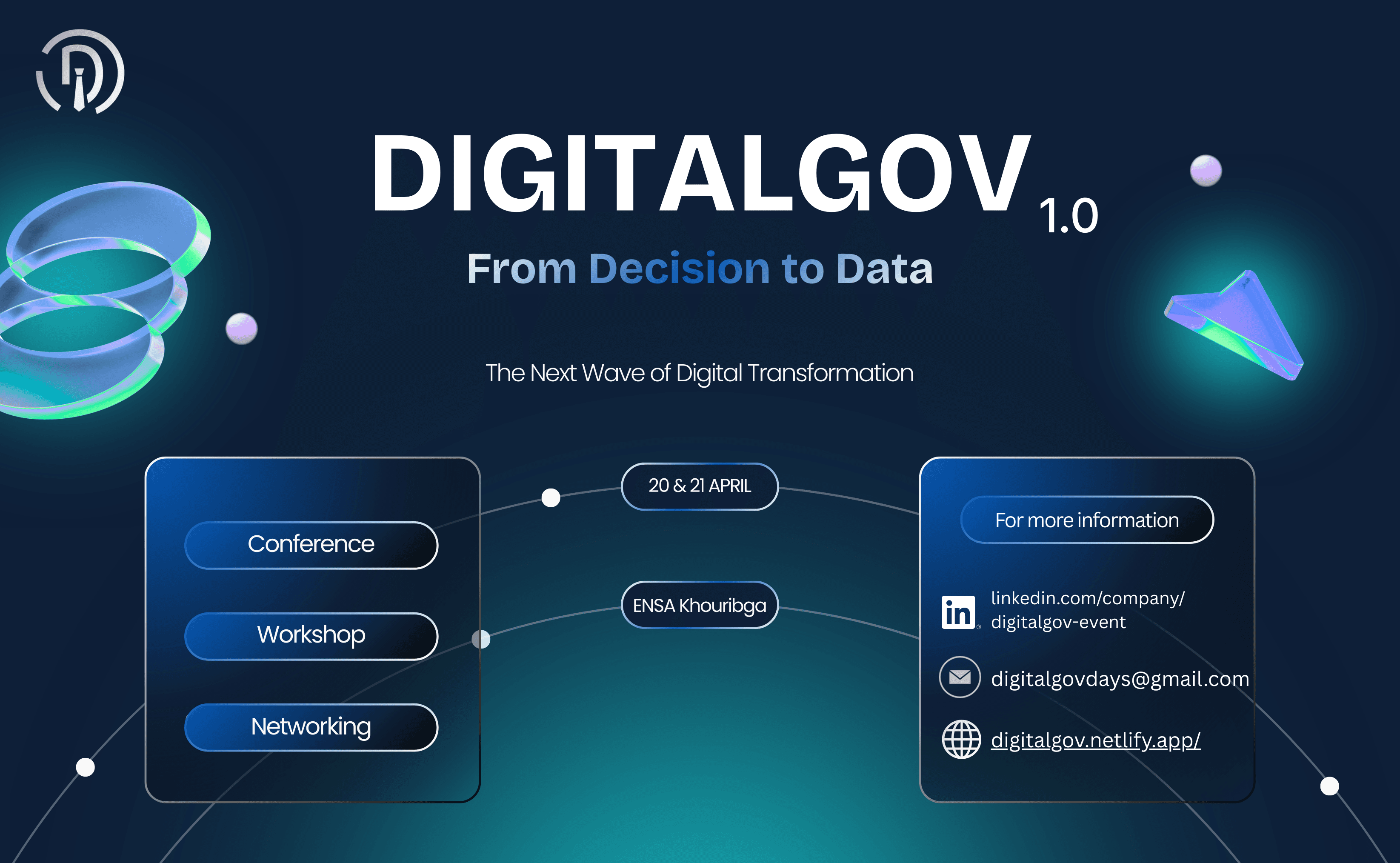 DigitalGov 1.0 : un nouvel événement dédié à la gouvernance des données à Khouribga