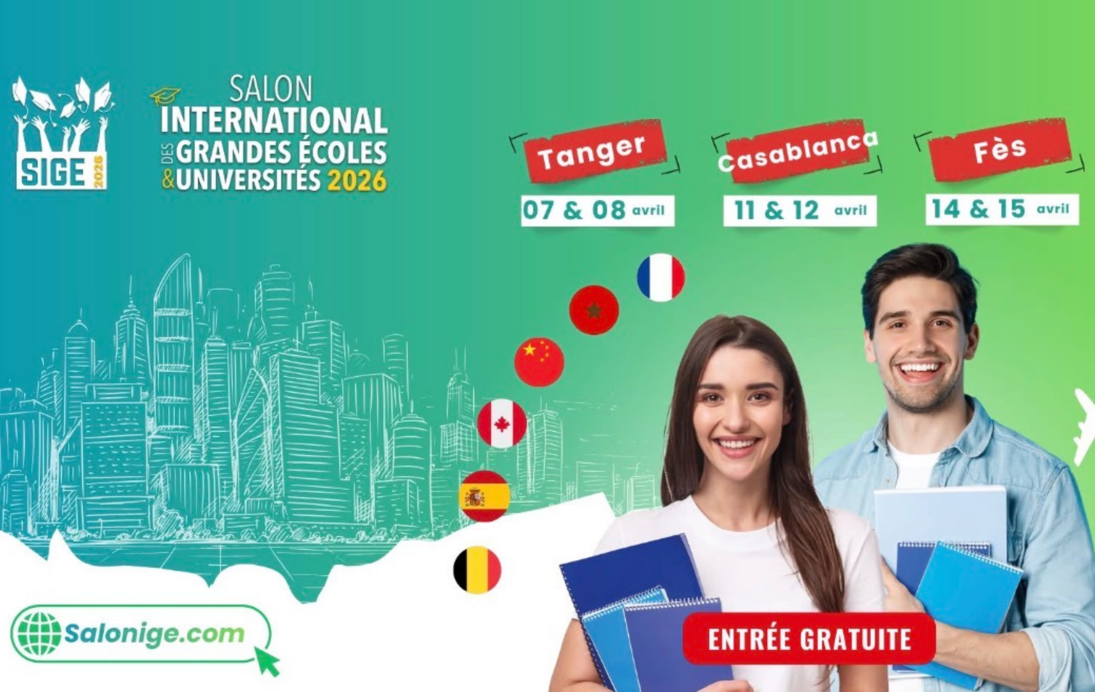 Salon International des Grandes Écoles et Universités 2026