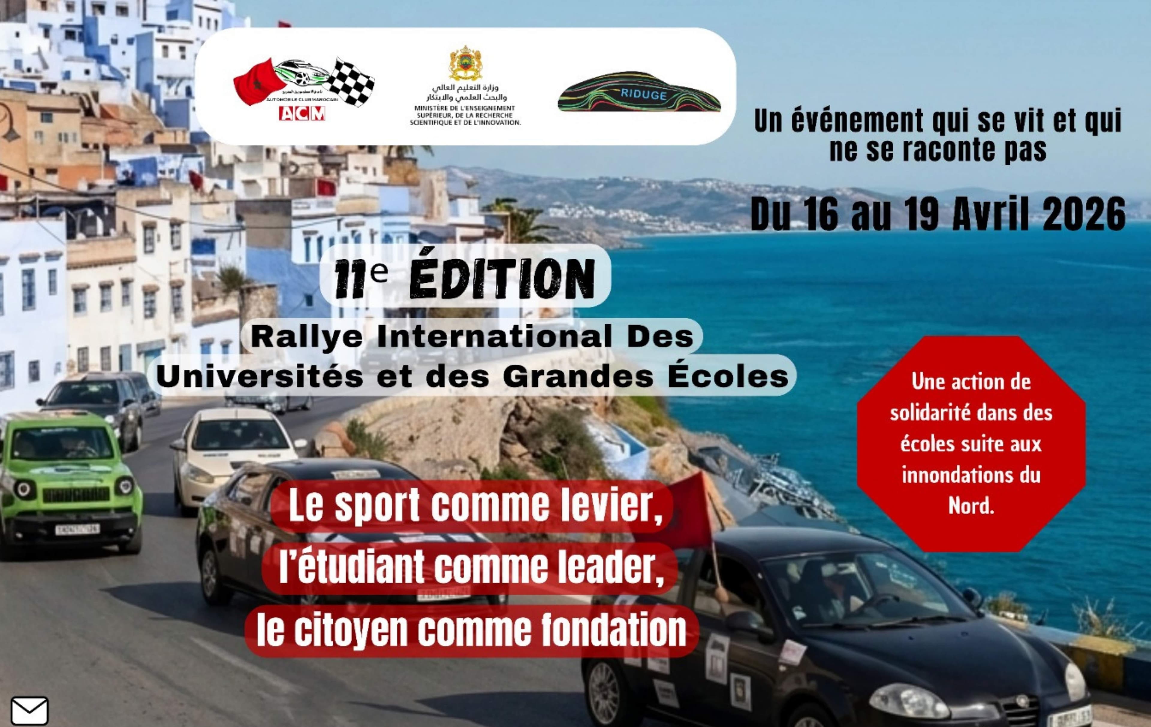 RIDUGE 2026, le rallye étudiant qui engage toute une génération