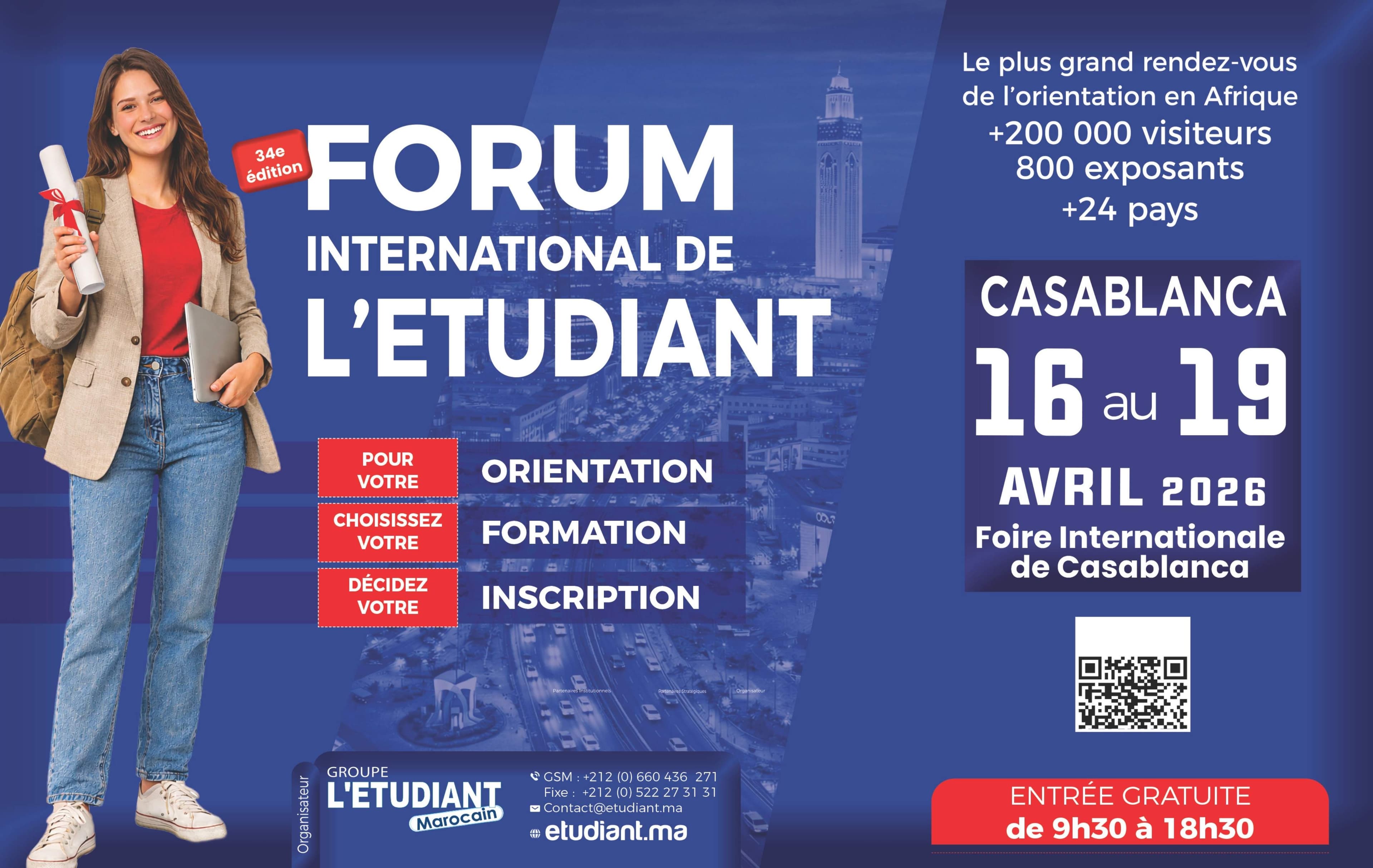 Forum International de l’Étudiant – Casablanca 2026