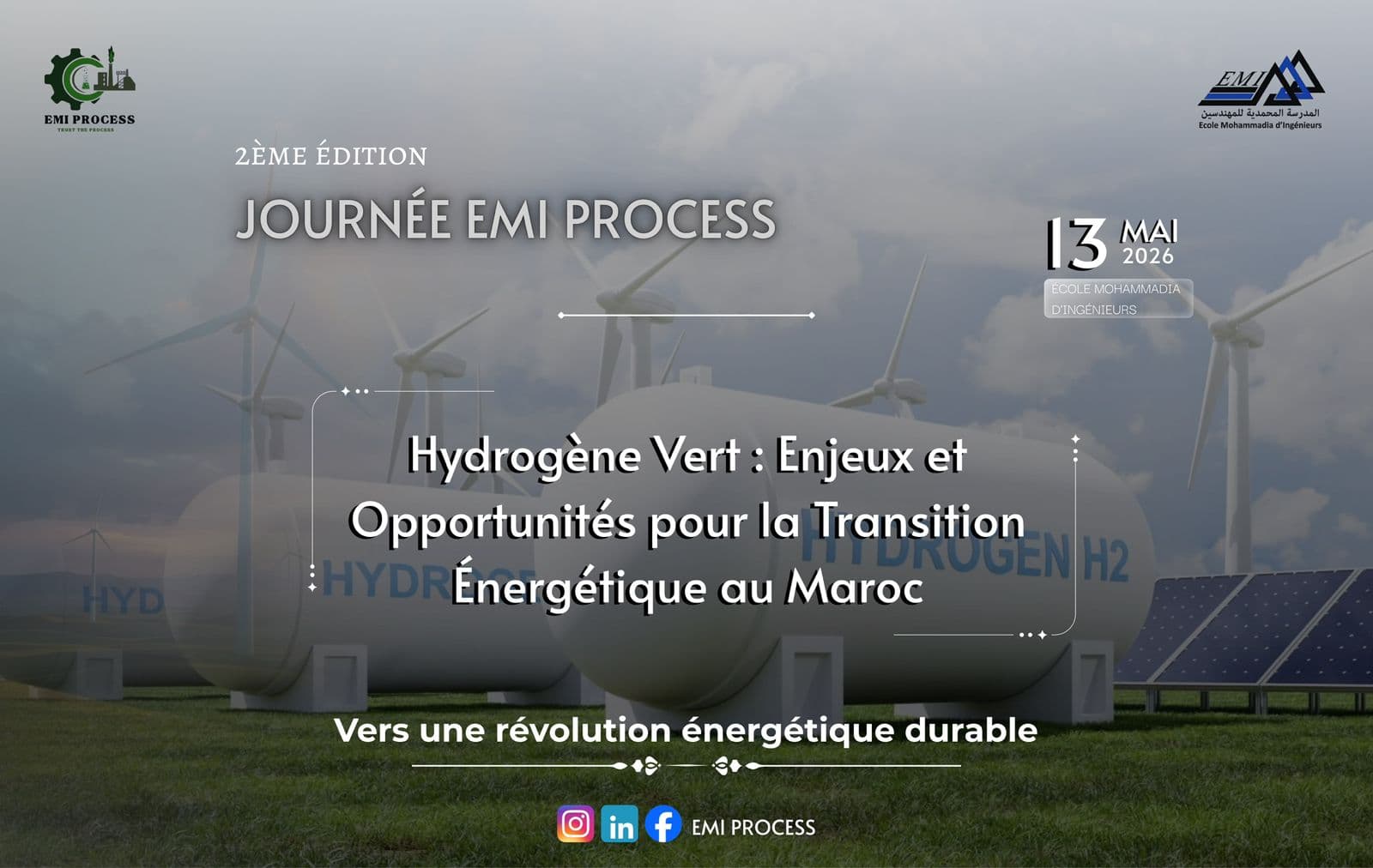 Une journée dédiée à l’hydrogène vert à l’École Mohammadia d’Ingénieurs
