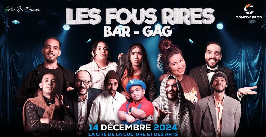 Les Fous Rires : BAR GAG à Safi