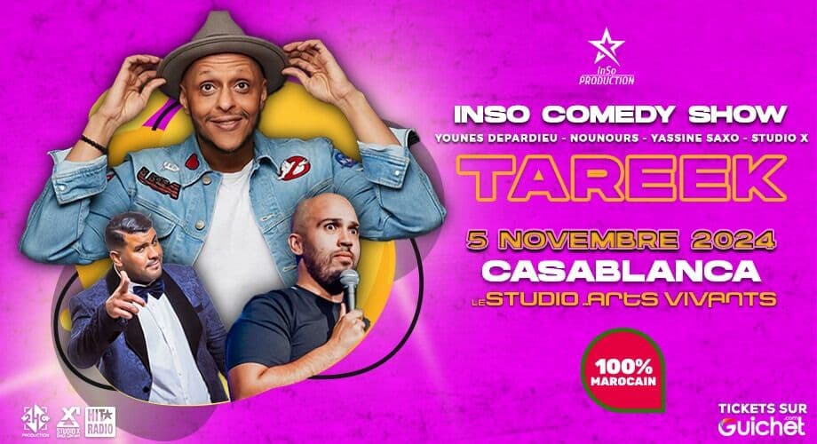 TAREEK InSo Comedy Show à Casablanca