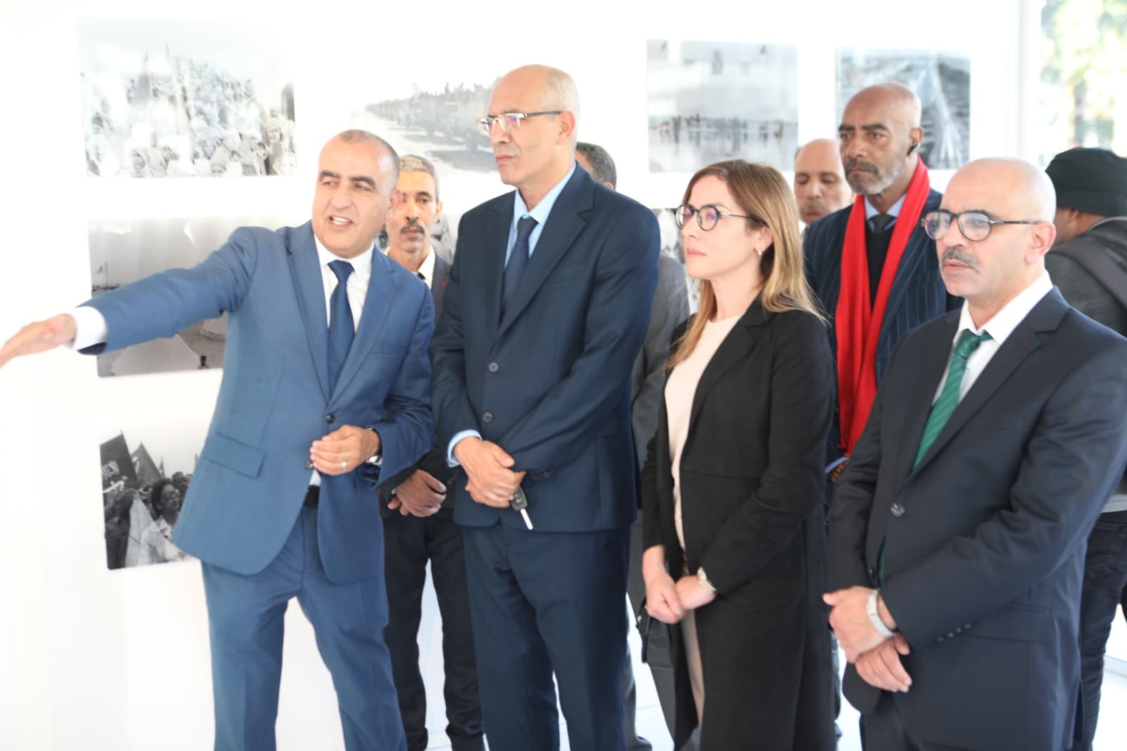 Casablanca : Vernissage d’une exposition photographique sur la Marche Verte