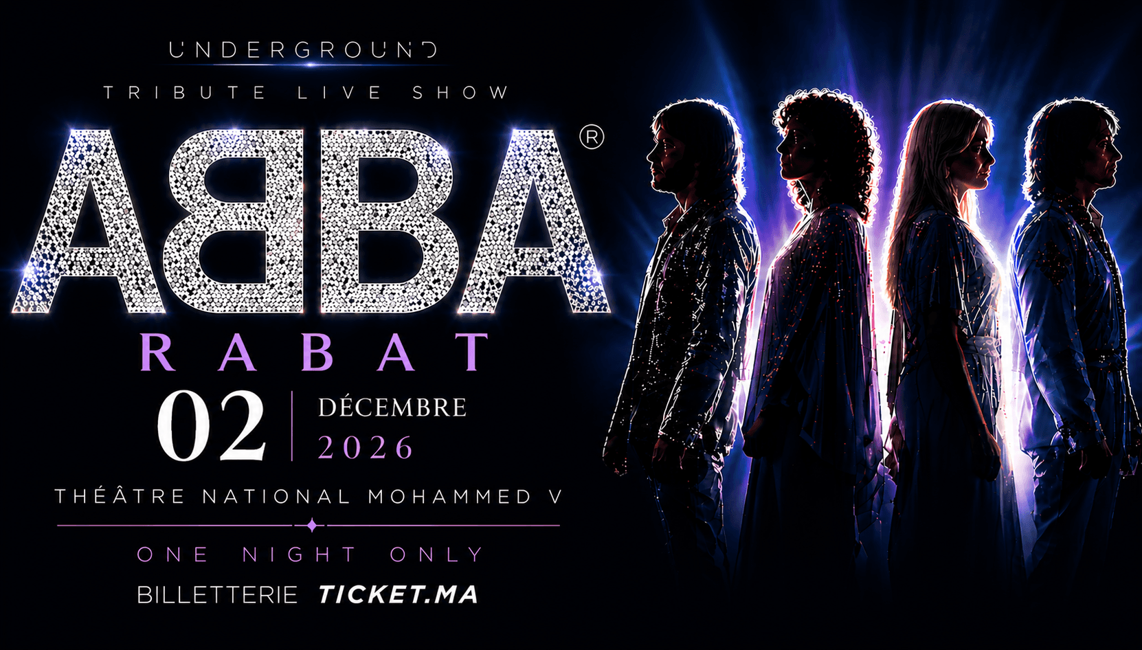 ABBA Tribute Live Show – tournée au Maroc